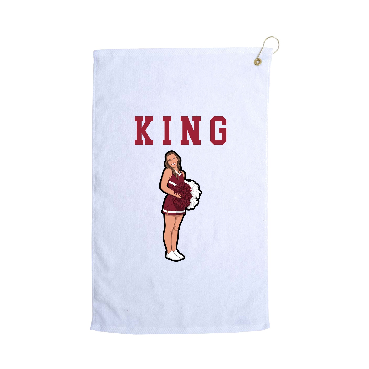 Golf Towel — Shirsey in White