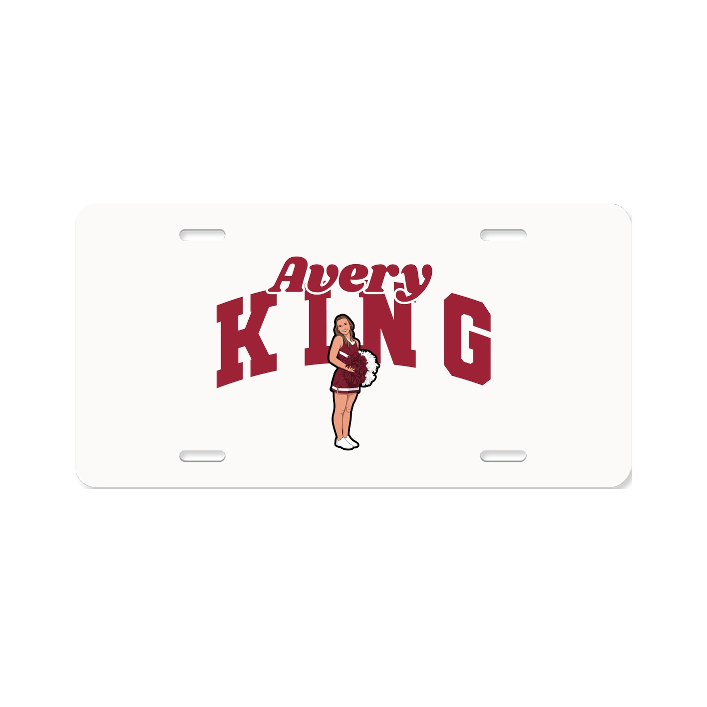 License Plate — Signature Arch in Classic