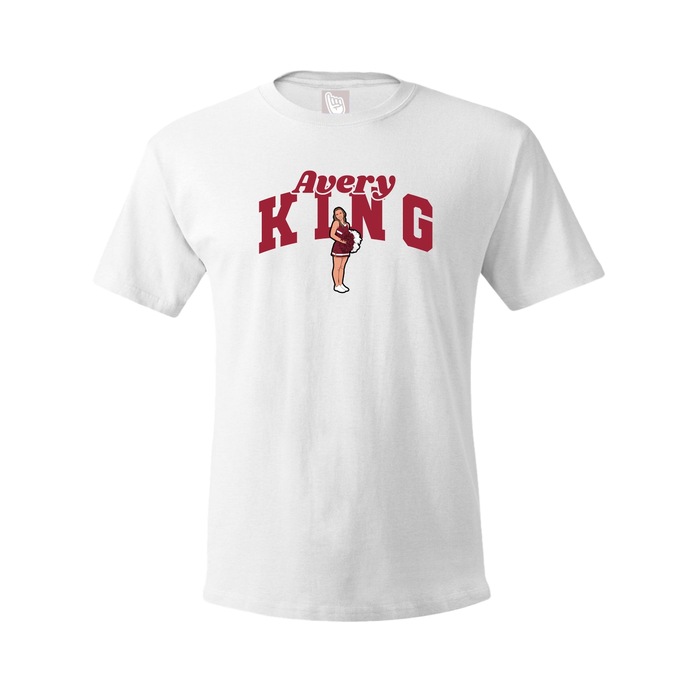 Youth Tee — Signature Arch in White
