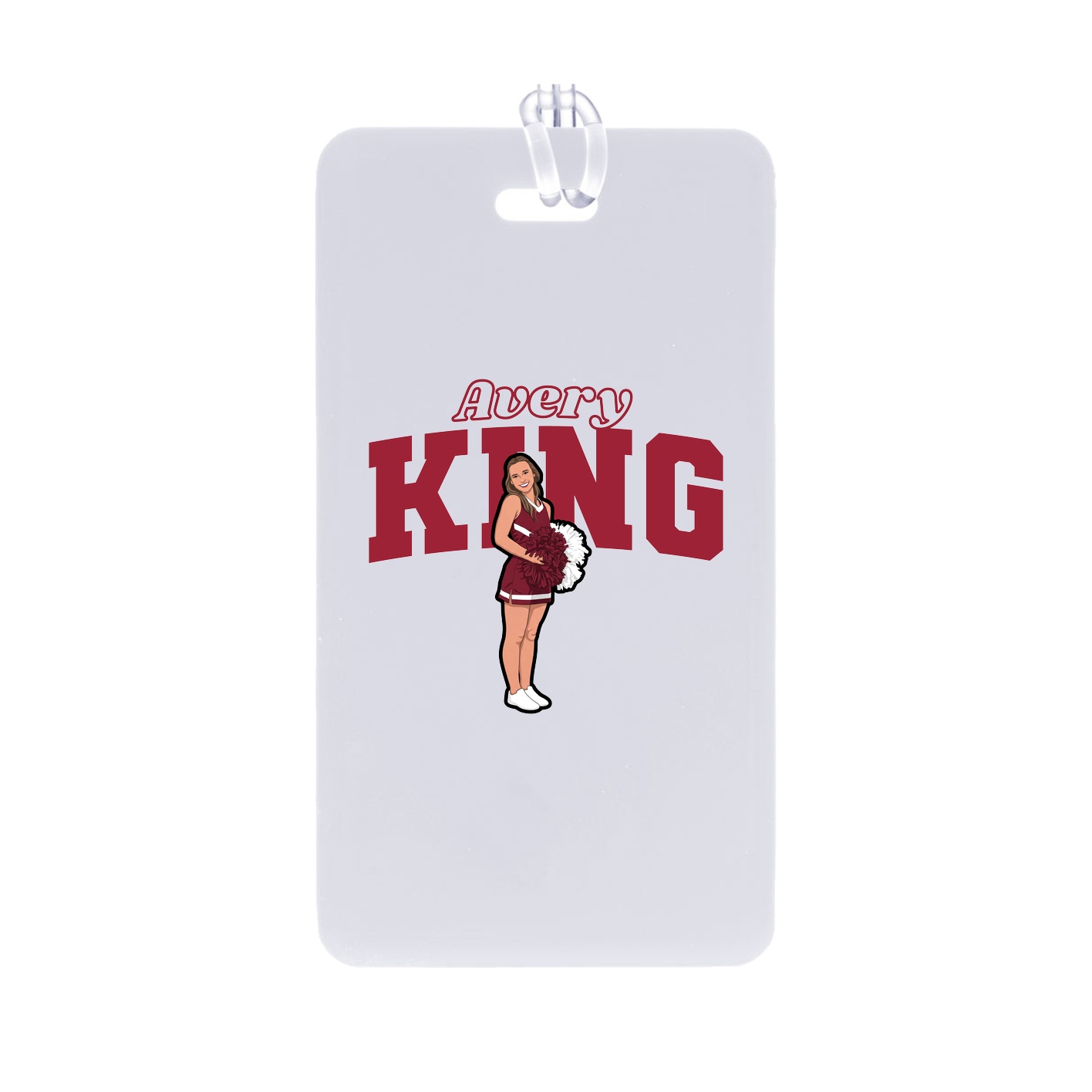 Bag Tag — Name Arch in Classic