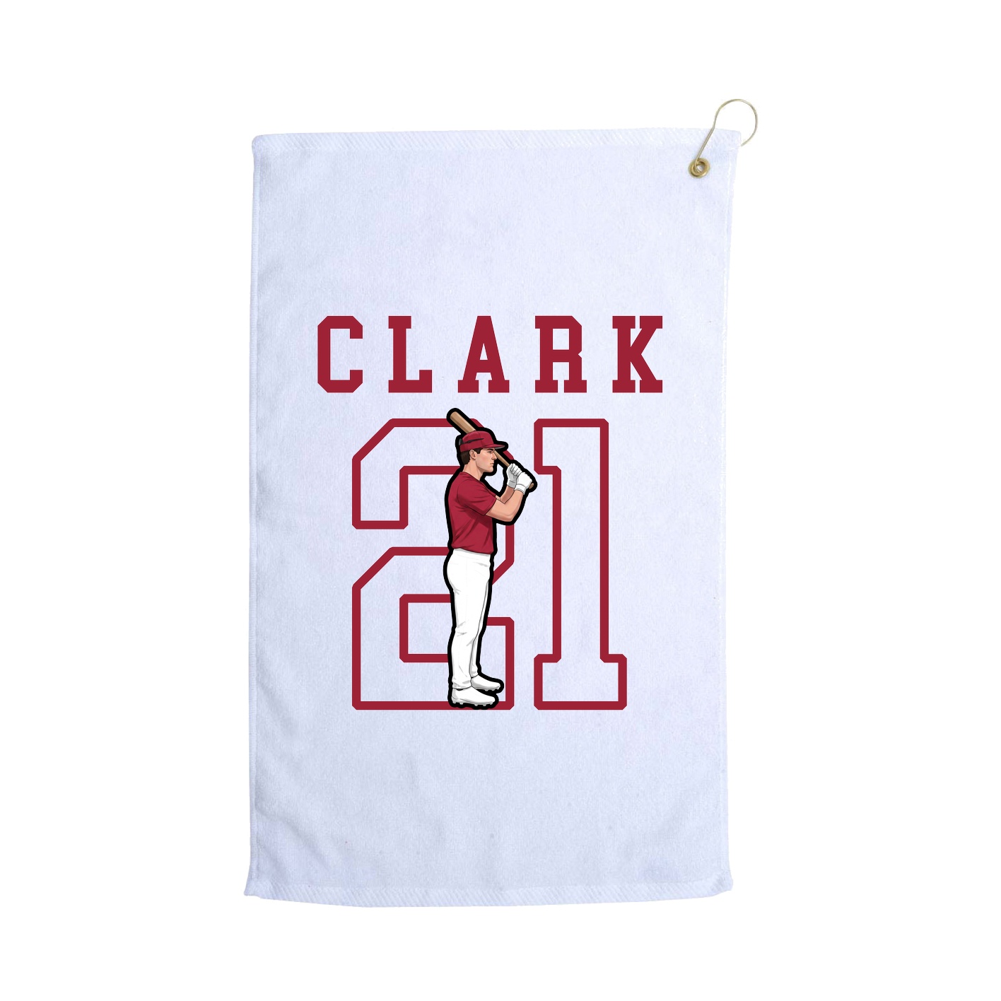 Golf Towel — Shirsey in White