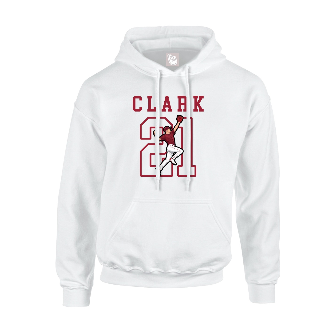 Youth Hoodie — Shirsey in White