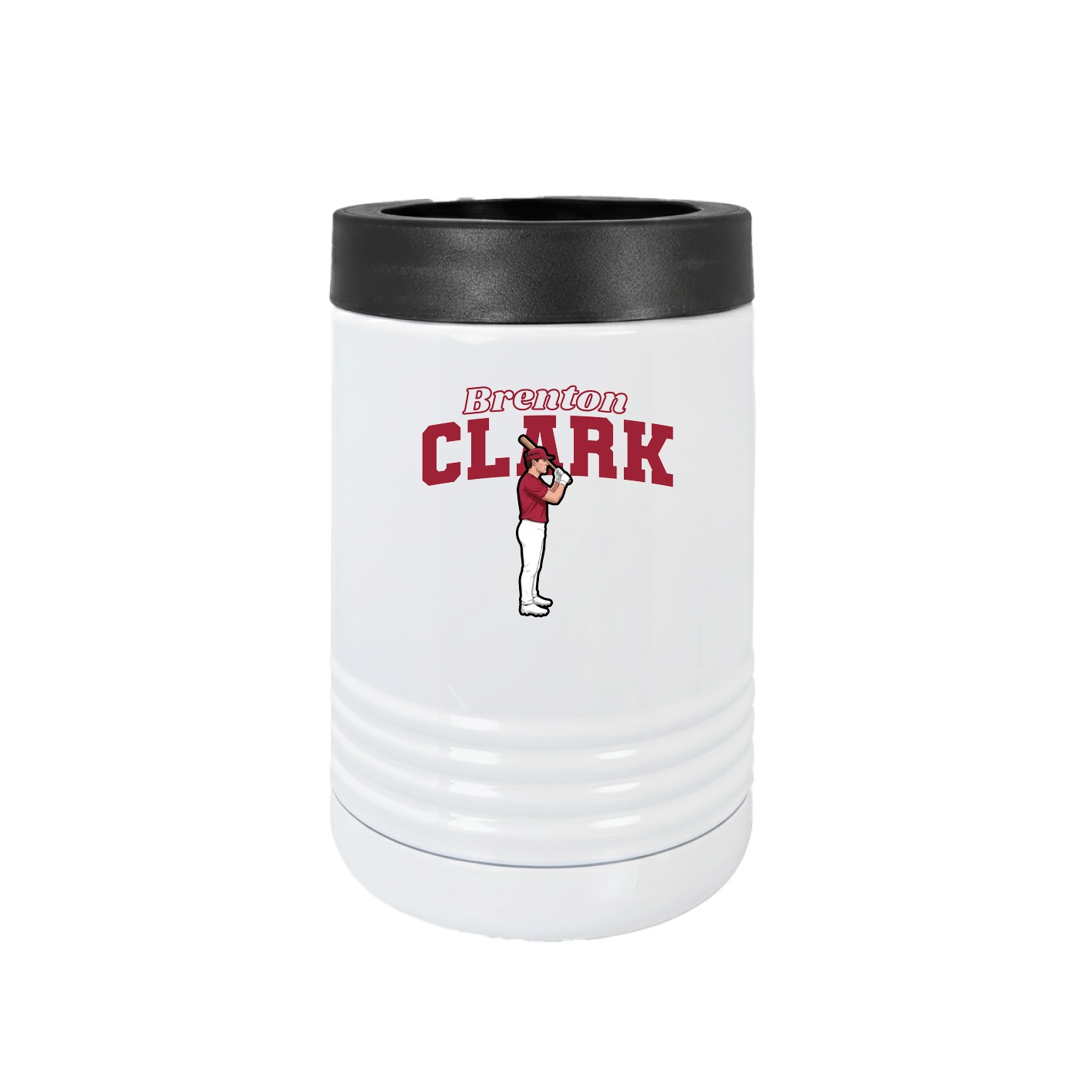 Beverage Holder — Name Arch in White
