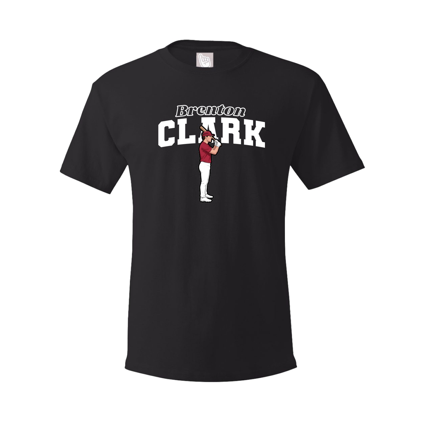 Youth Tee — Name Arch in Black