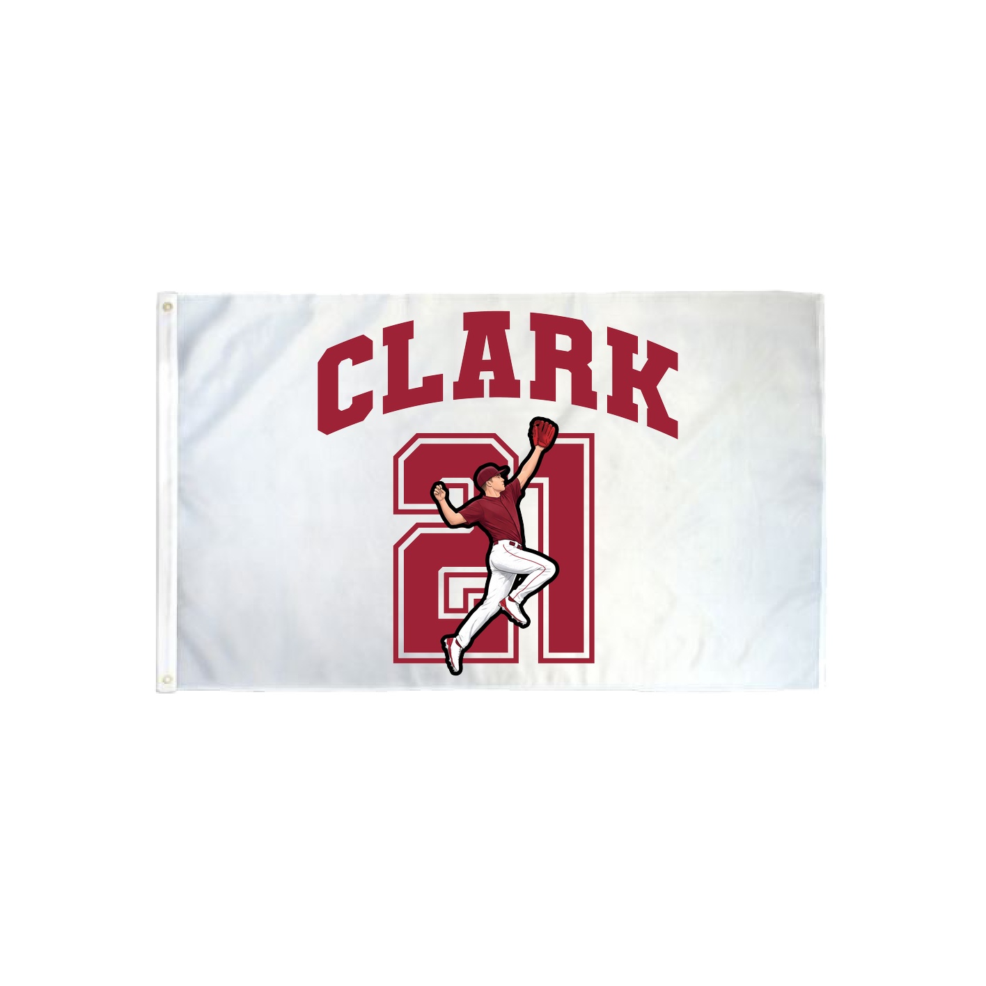 3x5 Flag — Number in Classic