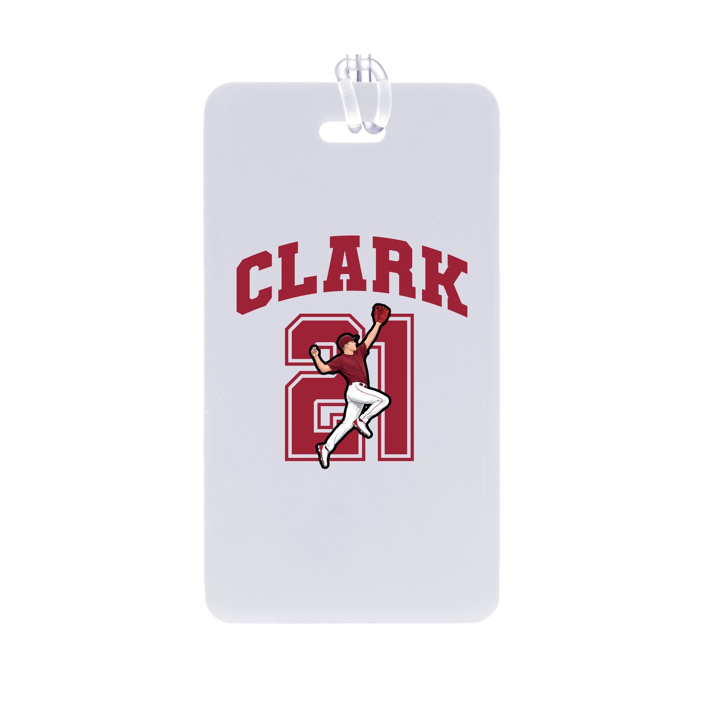 Bag Tag — Number in Classic
