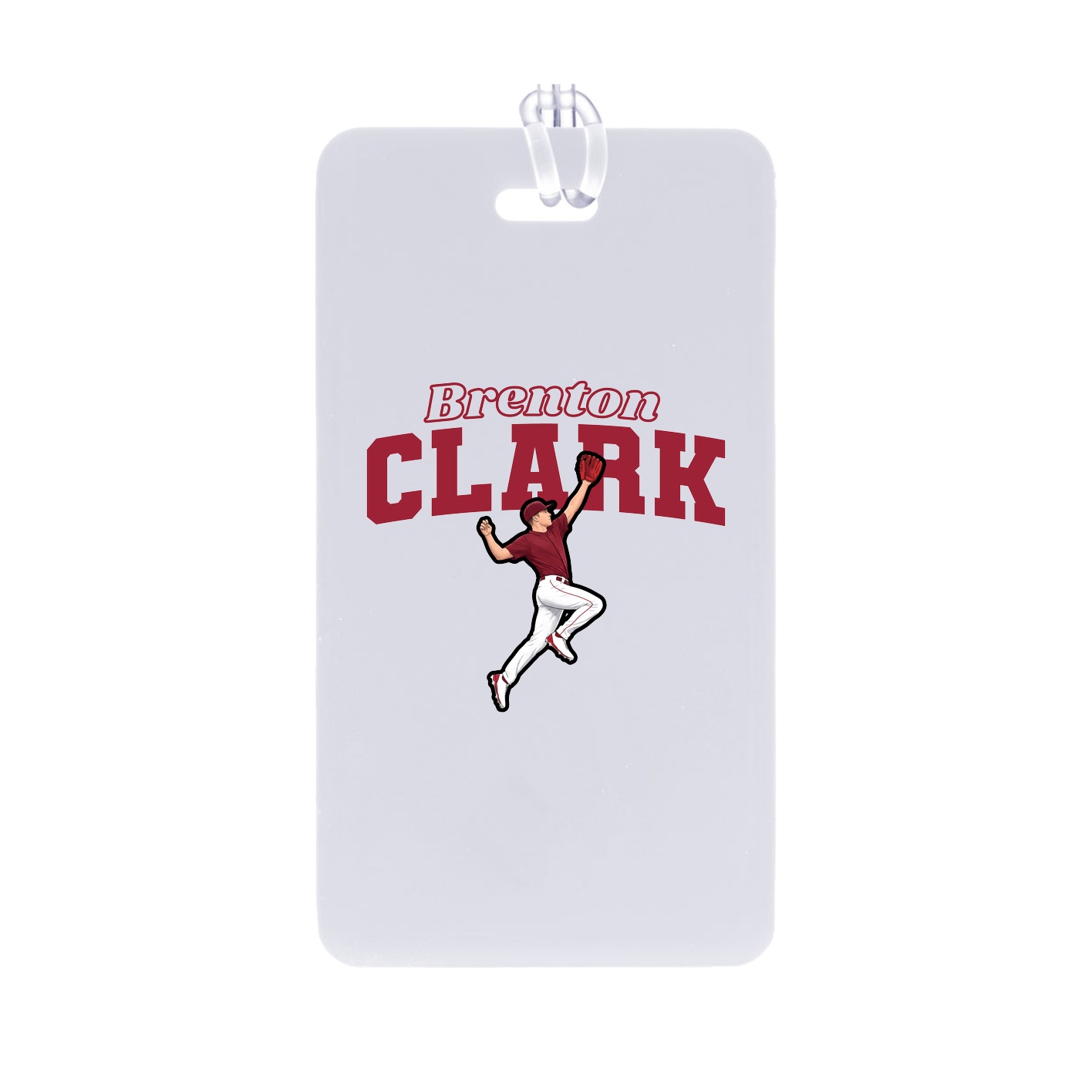 Bag Tag — Name Arch in Classic