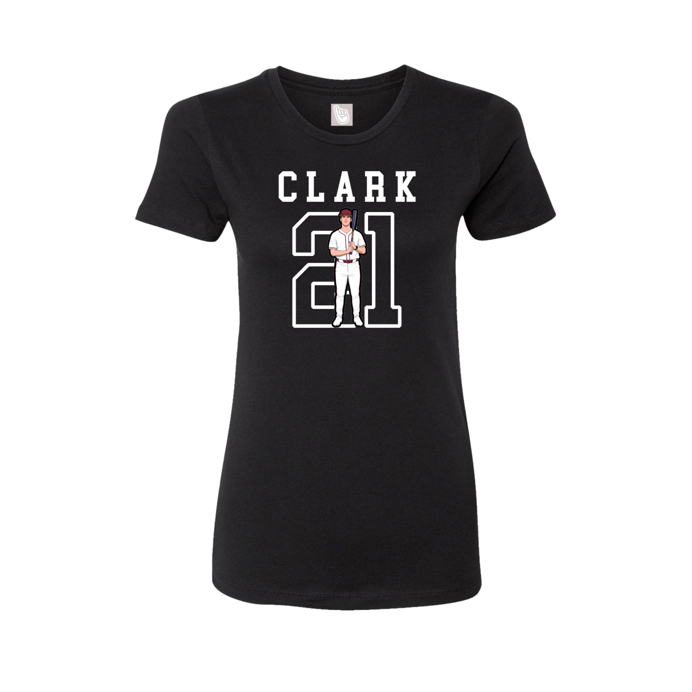 Fitted Women's Tee — Shirsey in Black