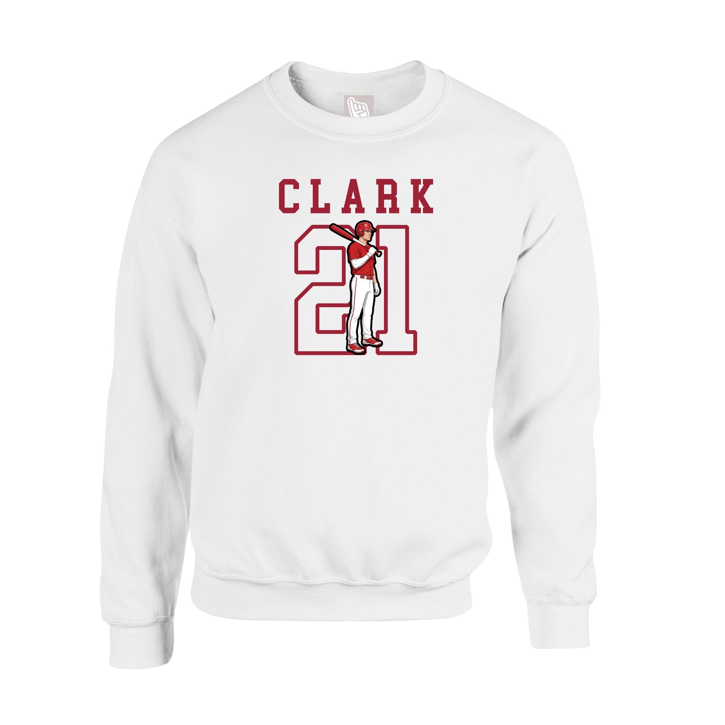 Fleece Crew — Shirsey in White