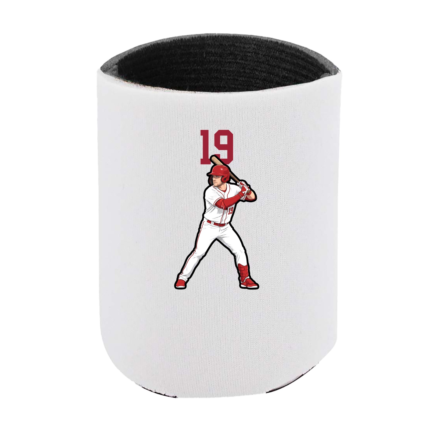 Can Holder — Number Top in White