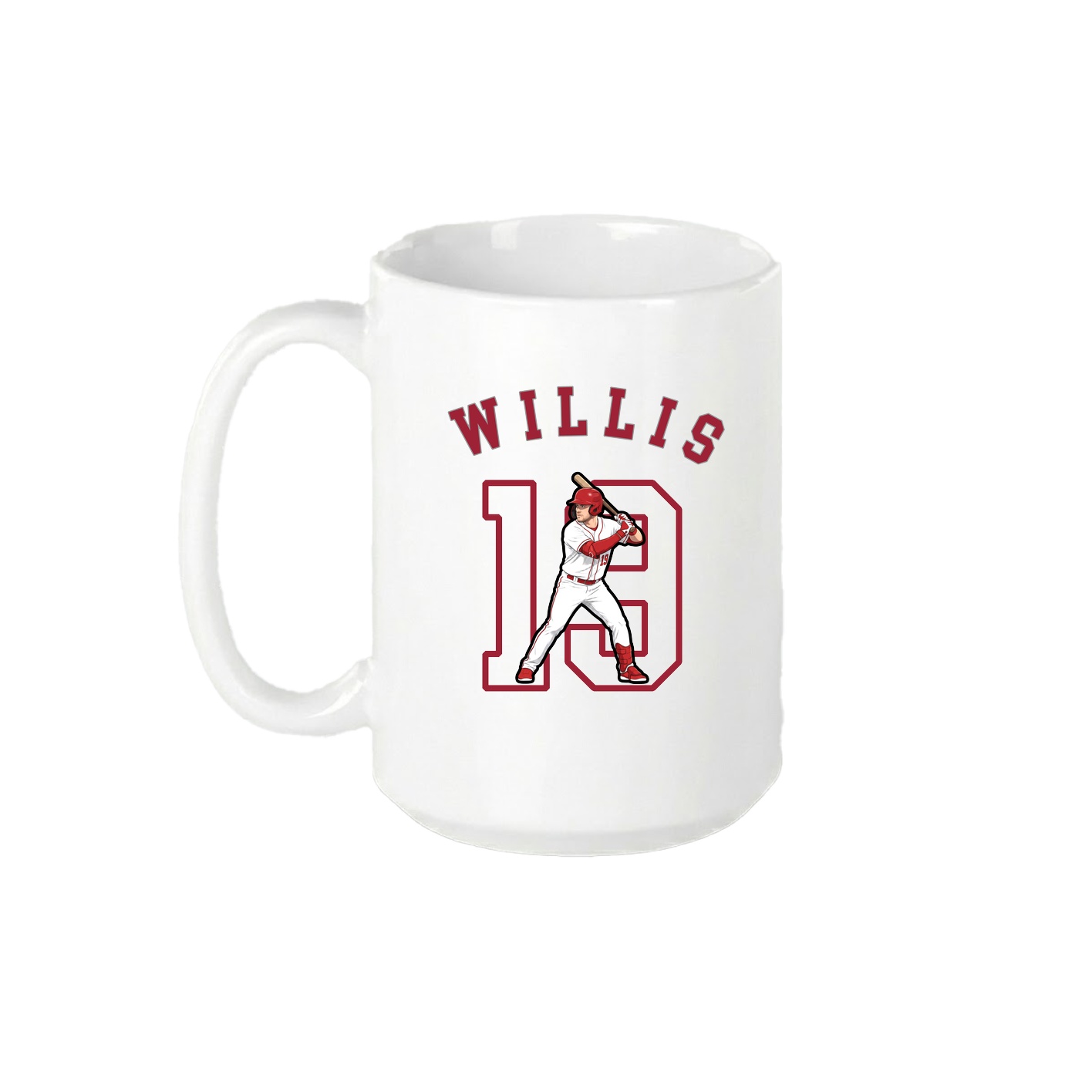 15oz Coffee Mug — Shirsey Arch in White