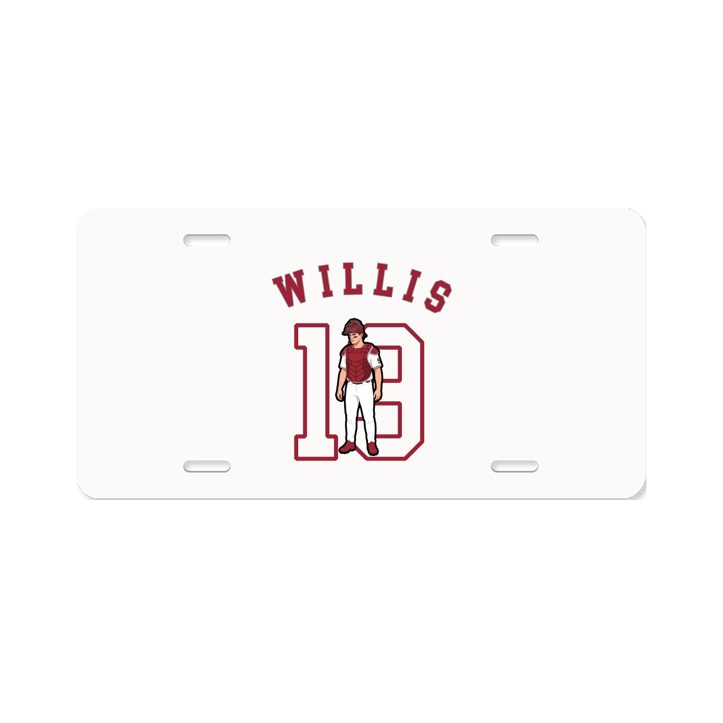 License Plate — Shirsey Arch in Classic