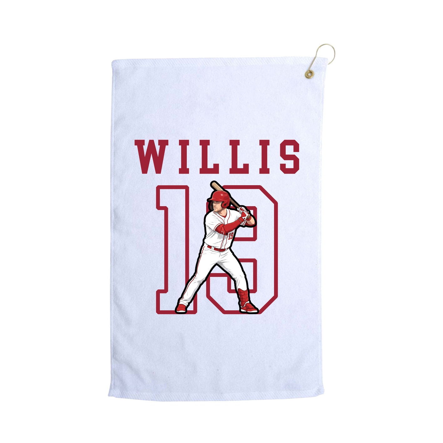Golf Towel — Shirsey in White