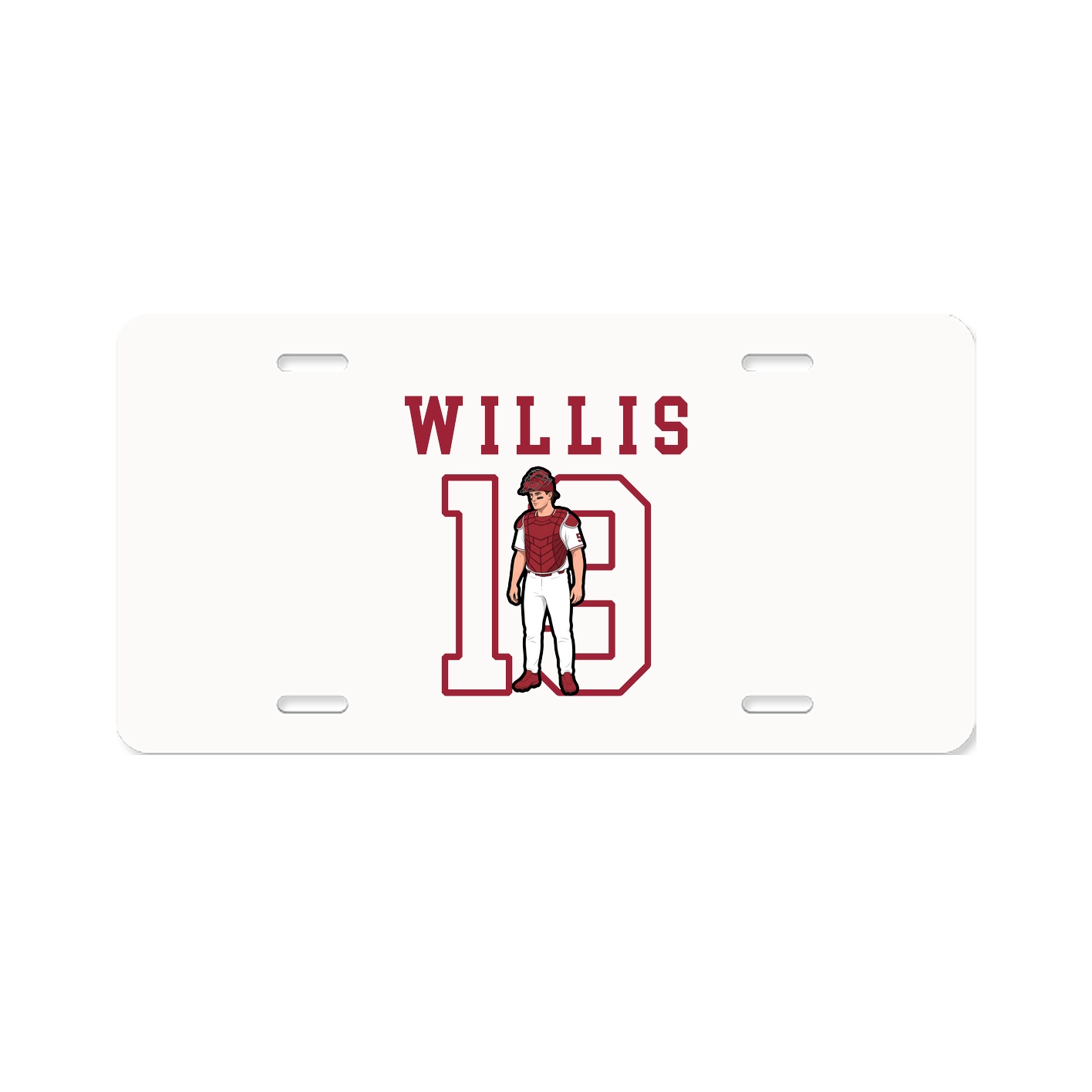 License Plate — Shirsey in Classic