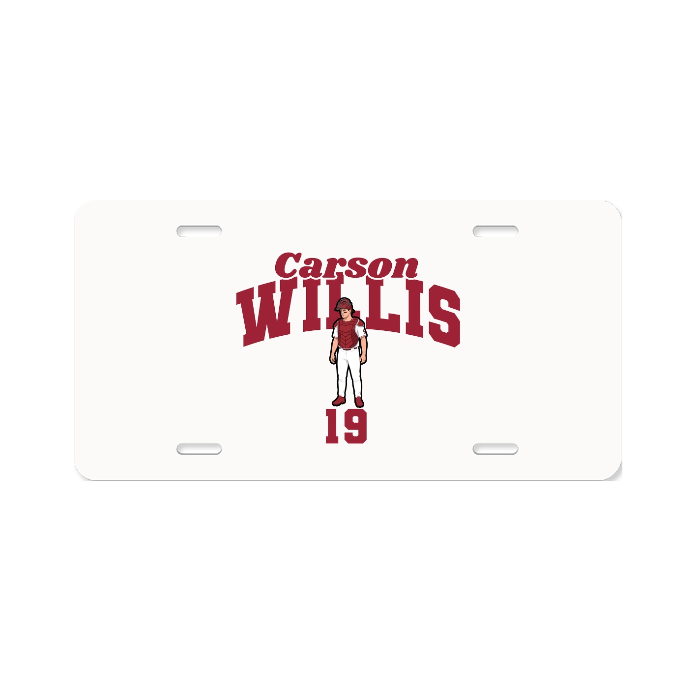 License Plate — Signature Arch in Classic
