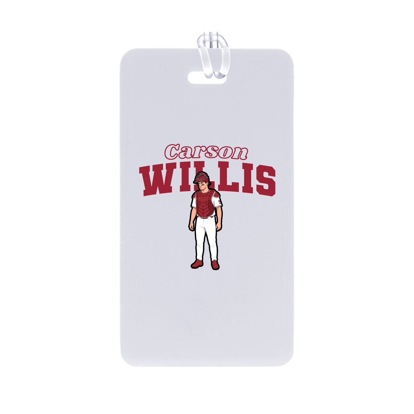 Bag Tag — Name Arch in Classic