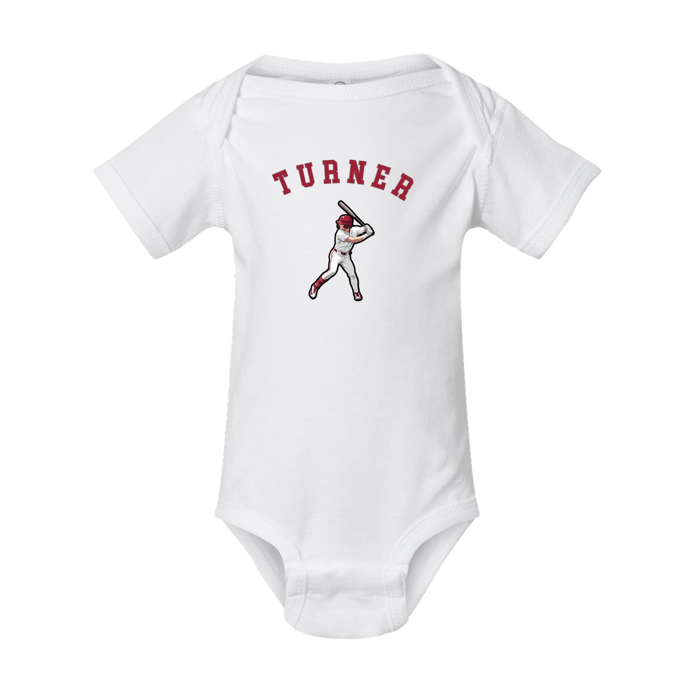 Baby Onesie — Shirsey Arch in White