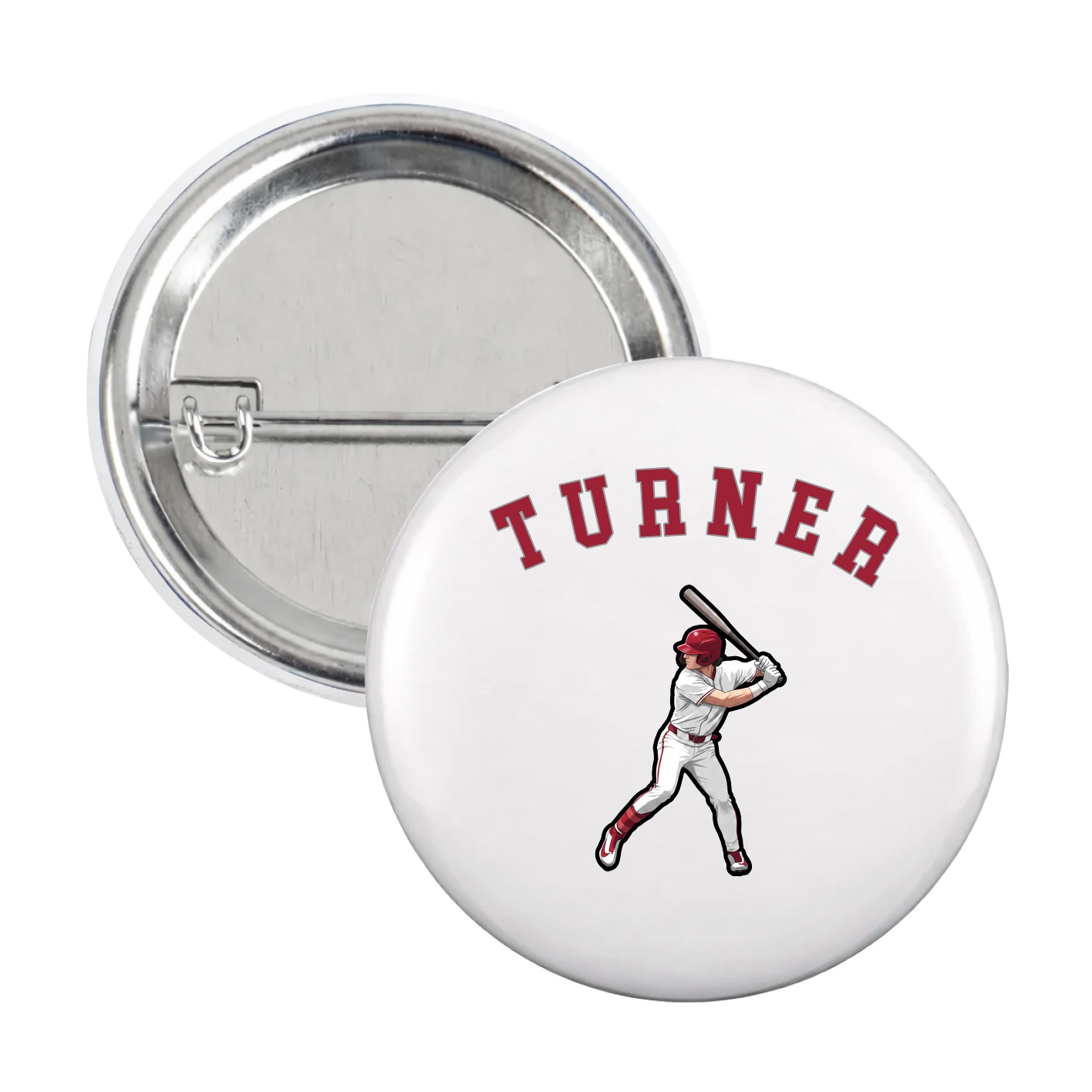 Game Day Button — Shirsey Arch in White