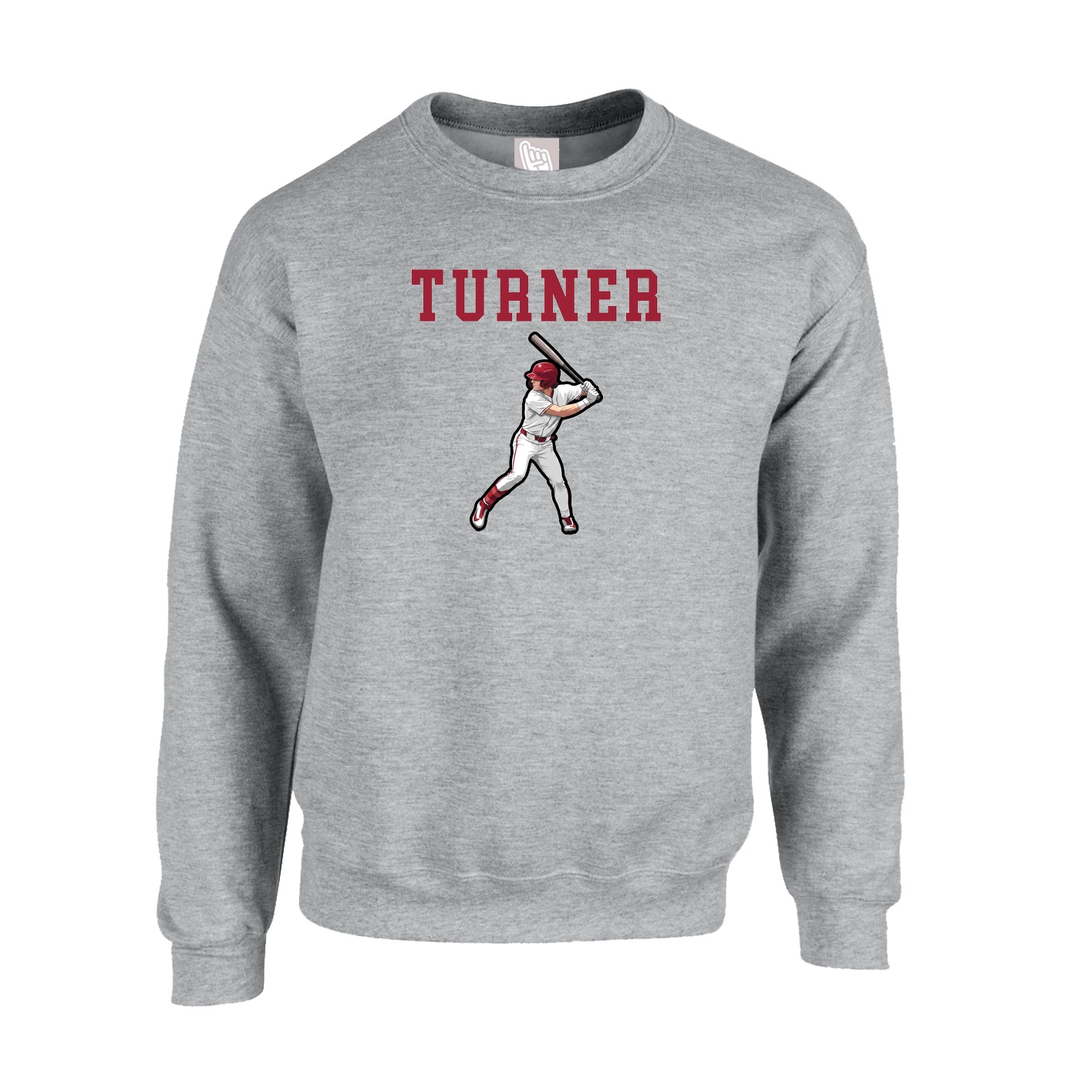 Fleece Crew — Shirsey in Grey