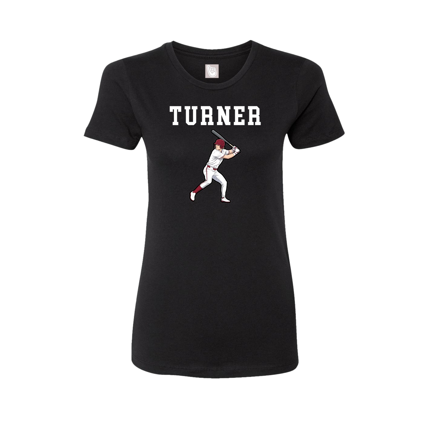 Fitted Women's Tee — Shirsey in Black