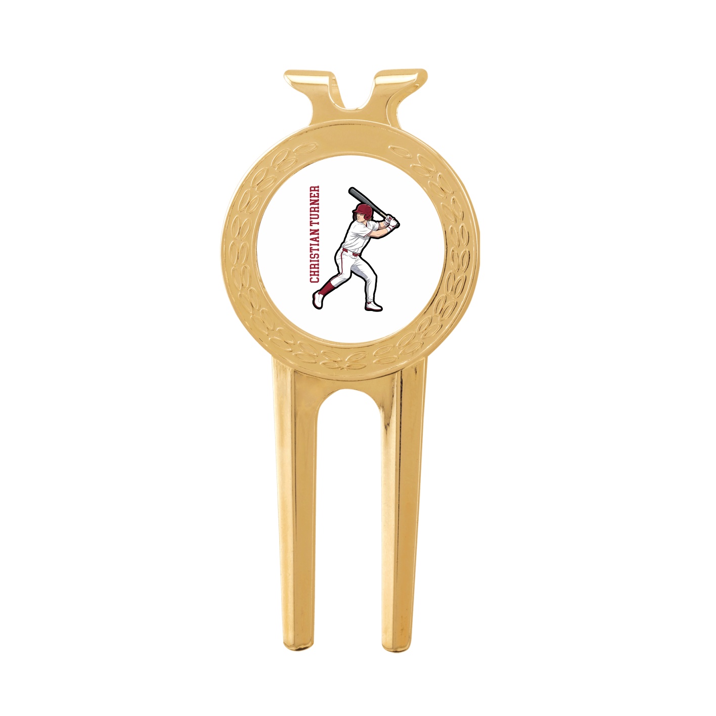 Divot Tool with Ball Marker — Name Vertical in Classic