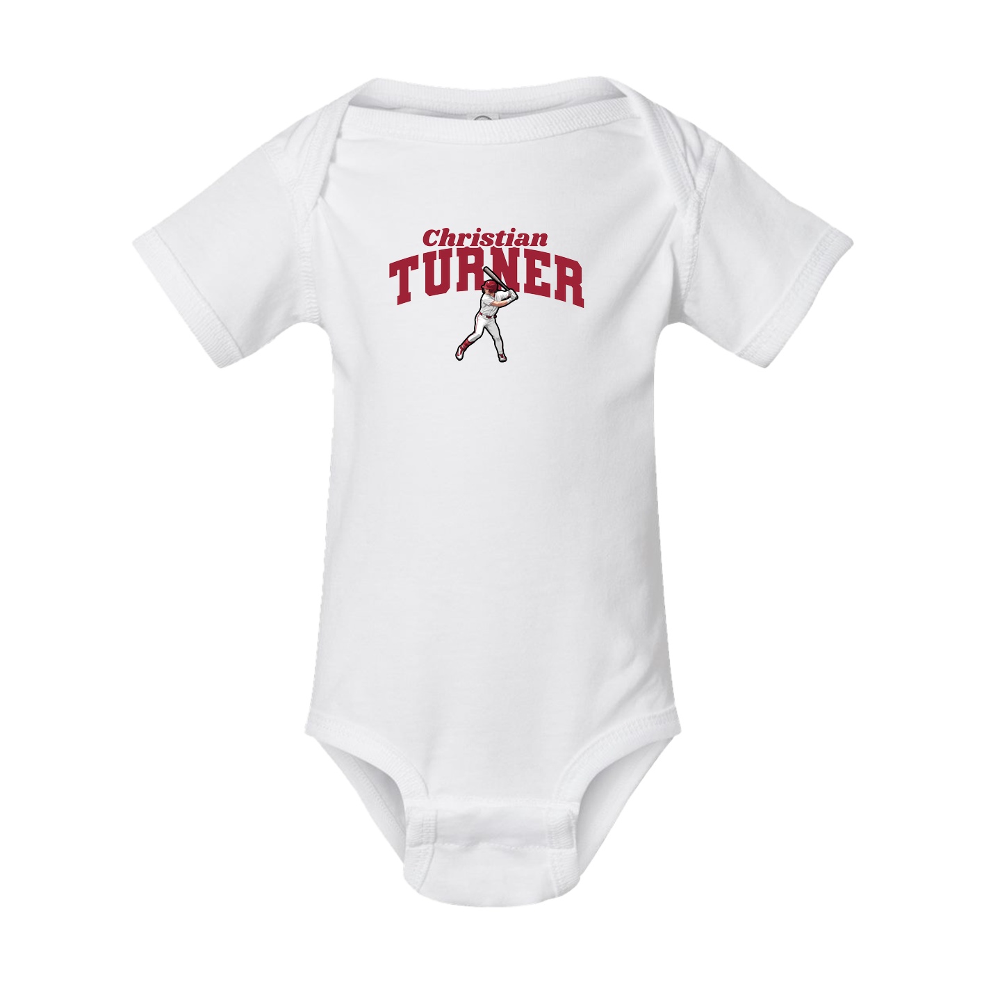 Baby Onesie — Signature Arch in White