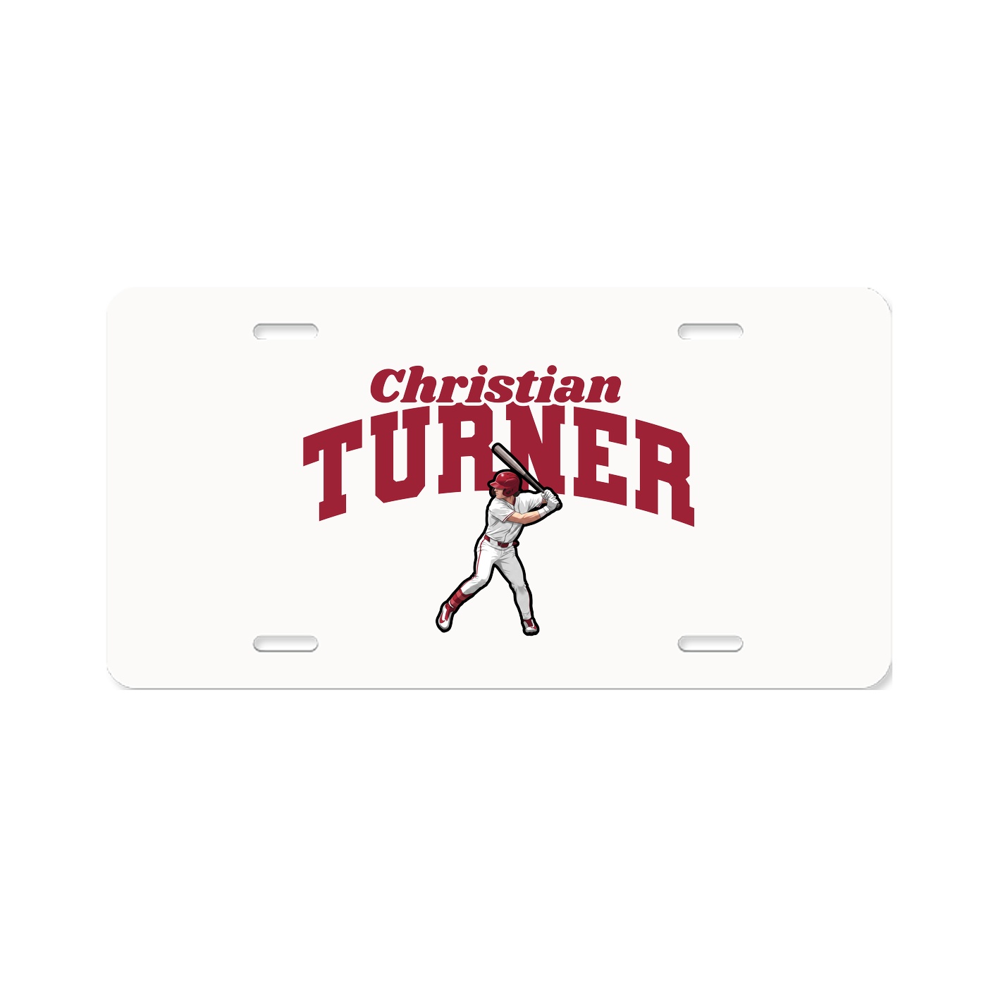 License Plate — Signature Arch in Classic