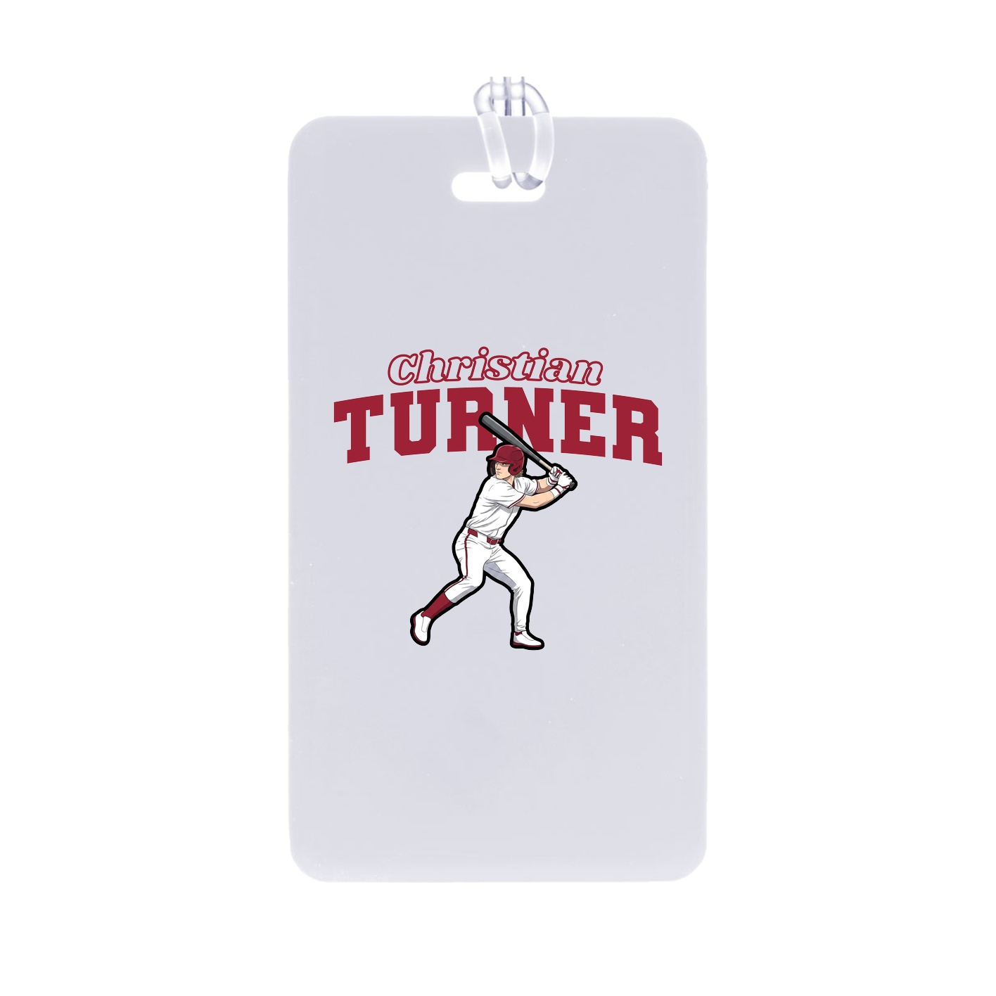 Bag Tag — Name Arch in Classic