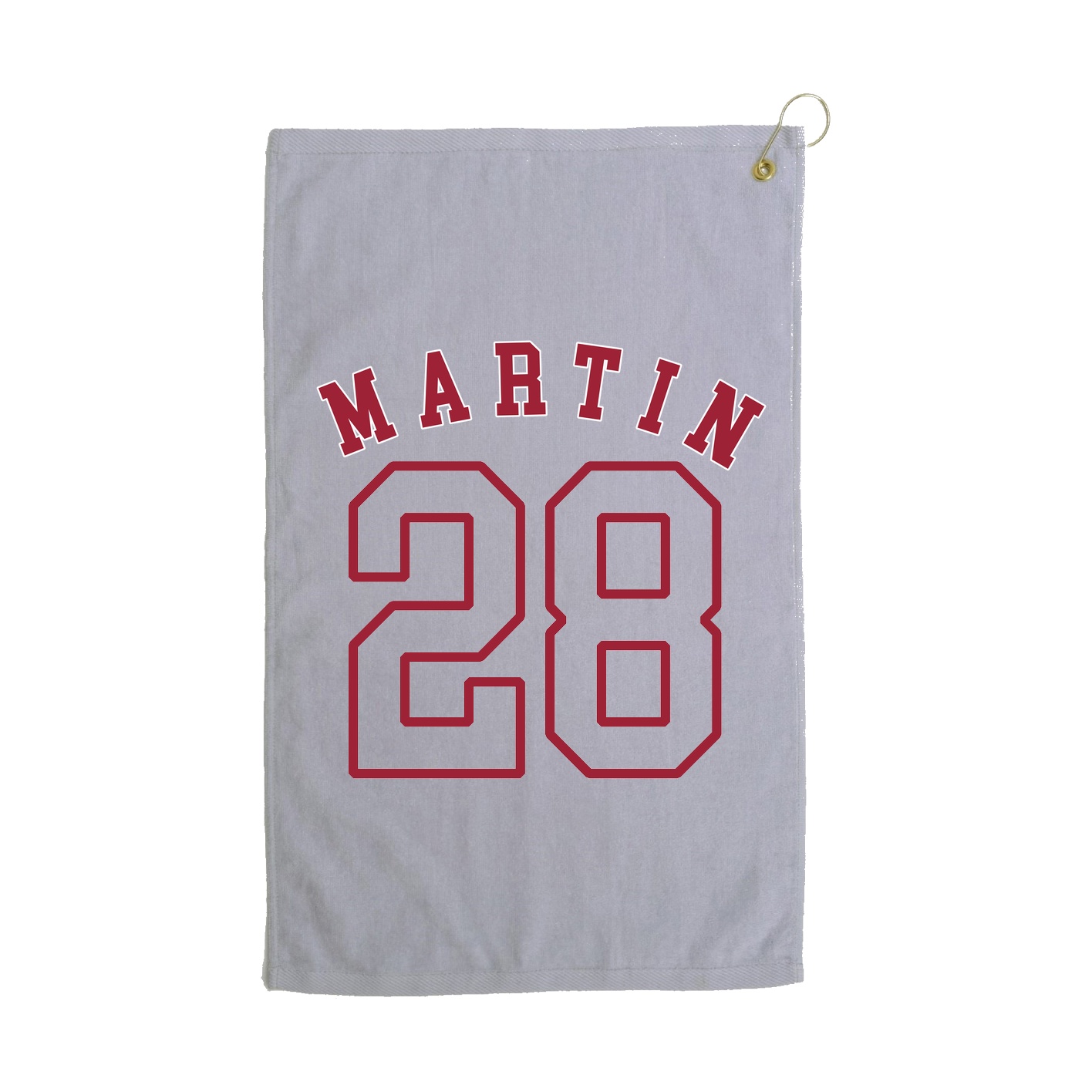 Golf Towel — Shirsey Arch in Grey