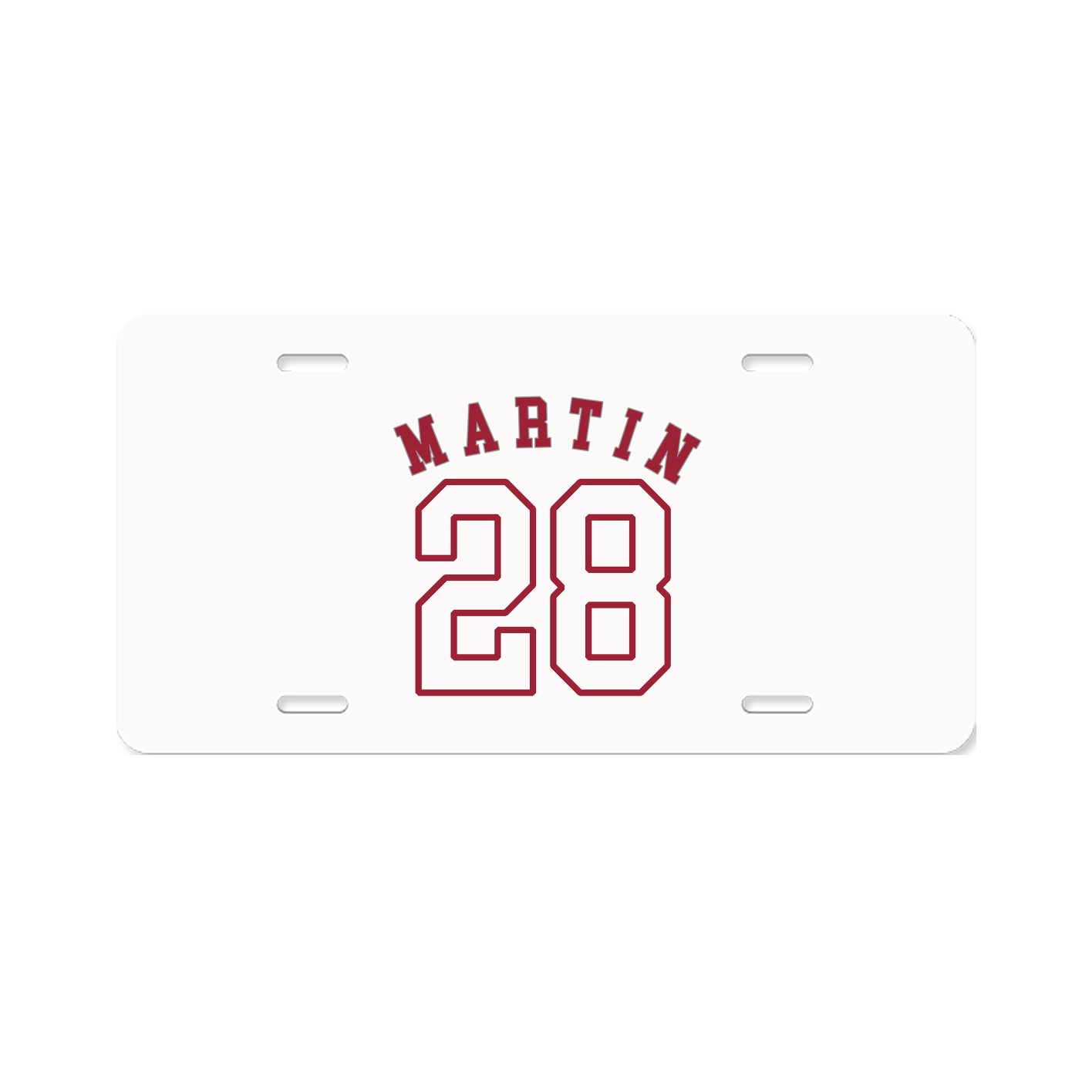 License Plate — Shirsey Arch in Classic