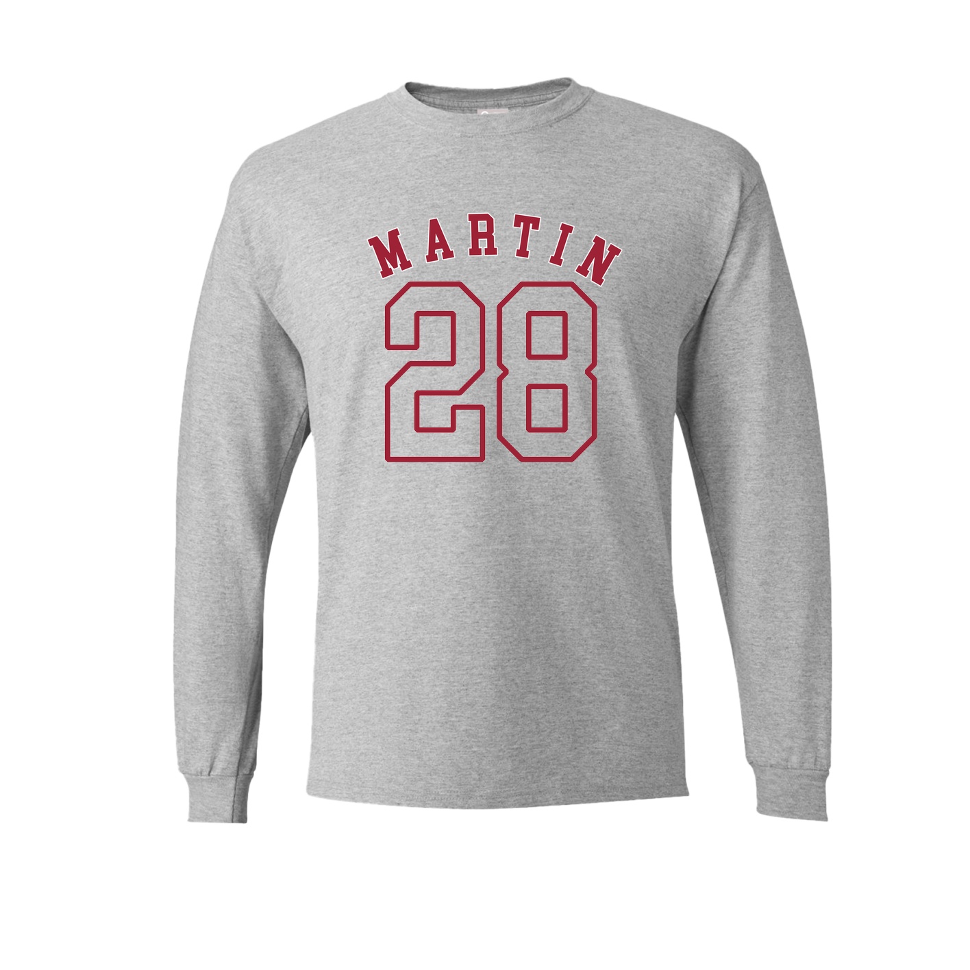 Long Sleeve Tee — Shirsey Arch in Grey
