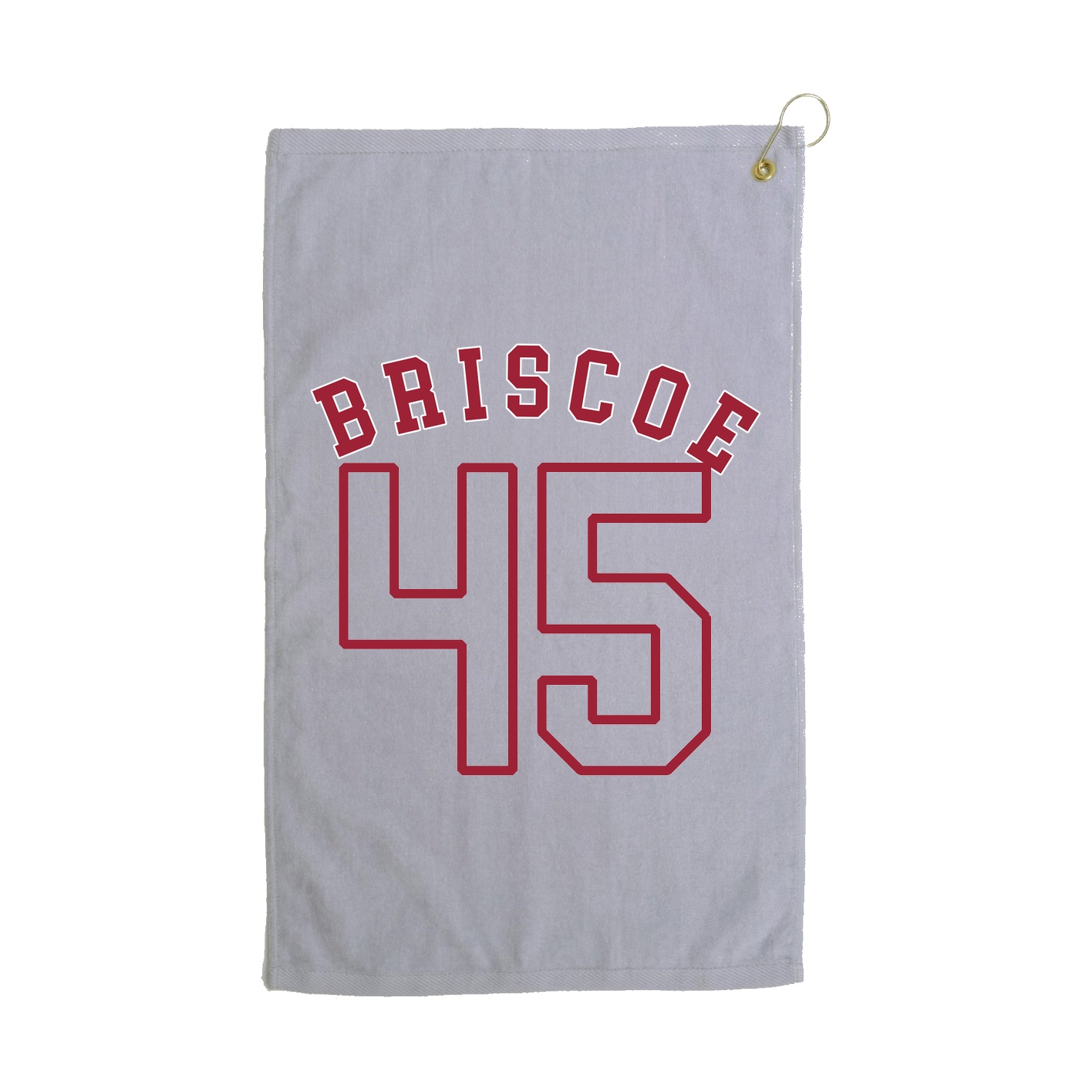 Golf Towel — Shirsey Arch in Grey
