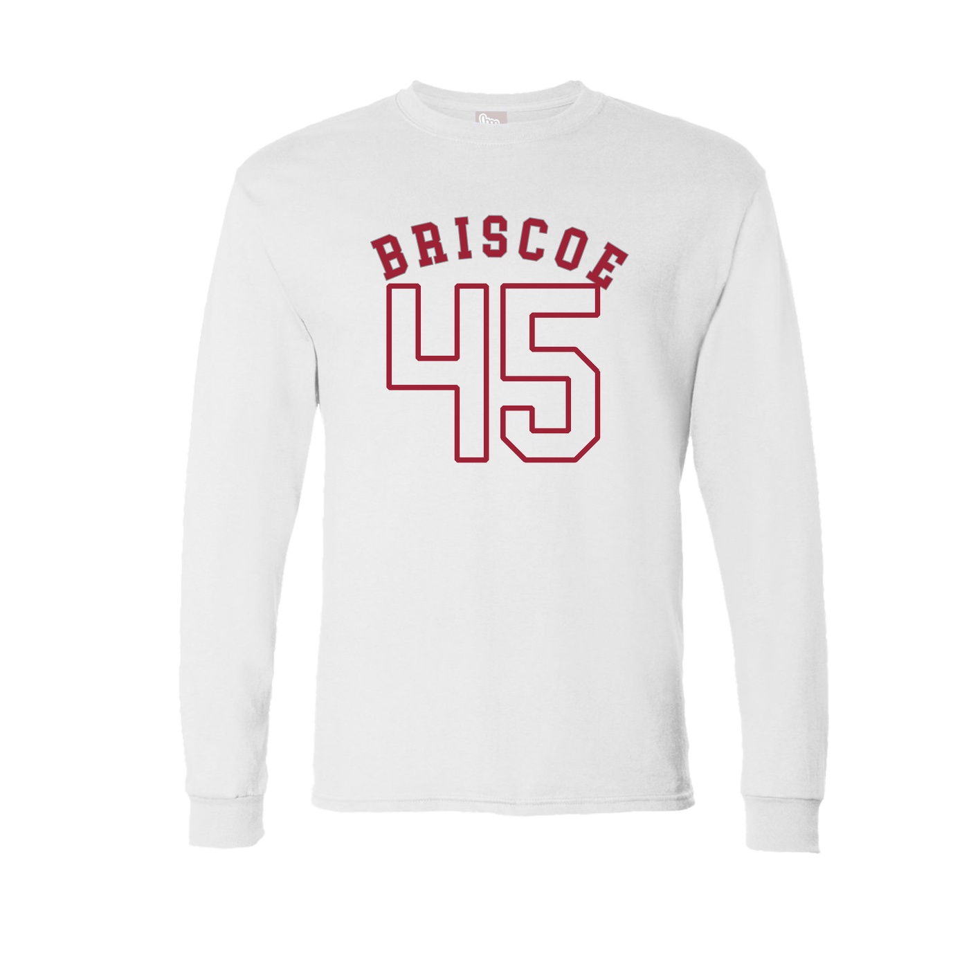 Long Sleeve Tee — Shirsey Arch in White