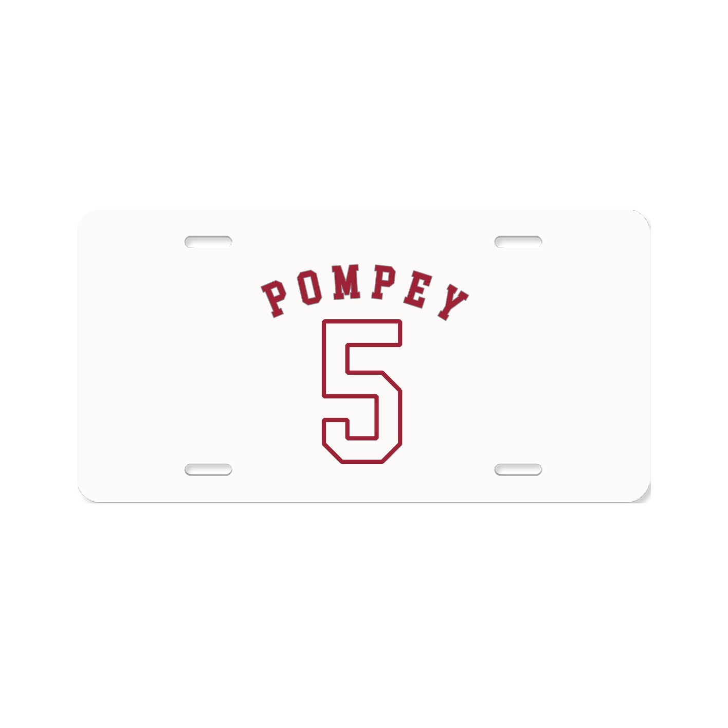 License Plate — Shirsey Arch in Classic