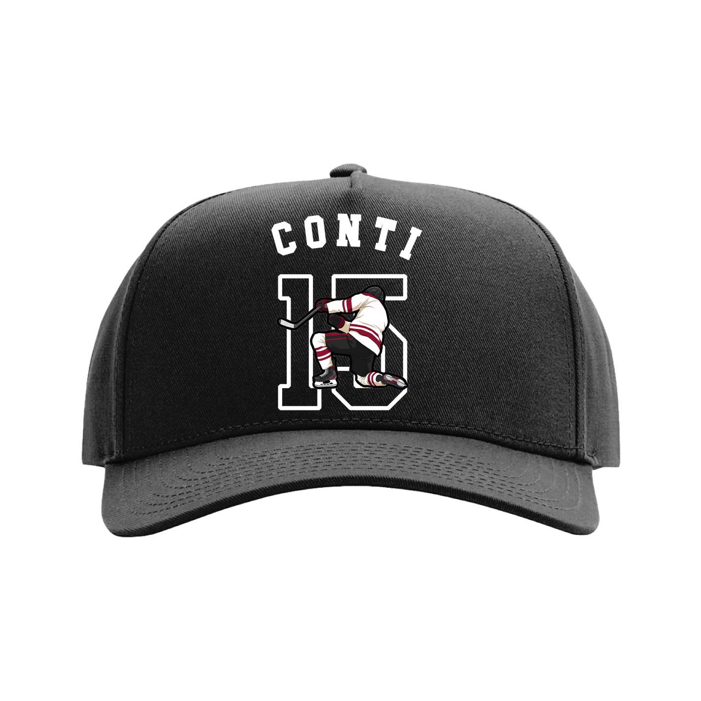 Full Fabric Five-Panel Champ Cap