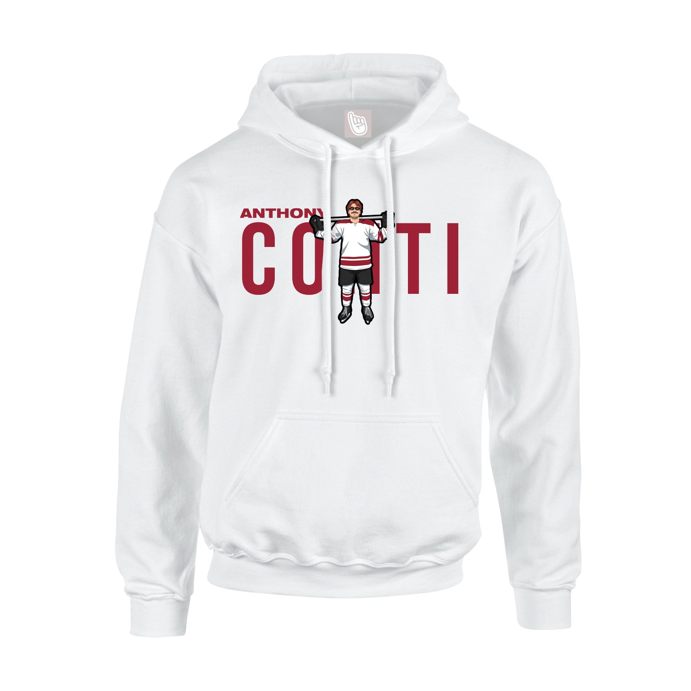 Hoodie — Player Name in White