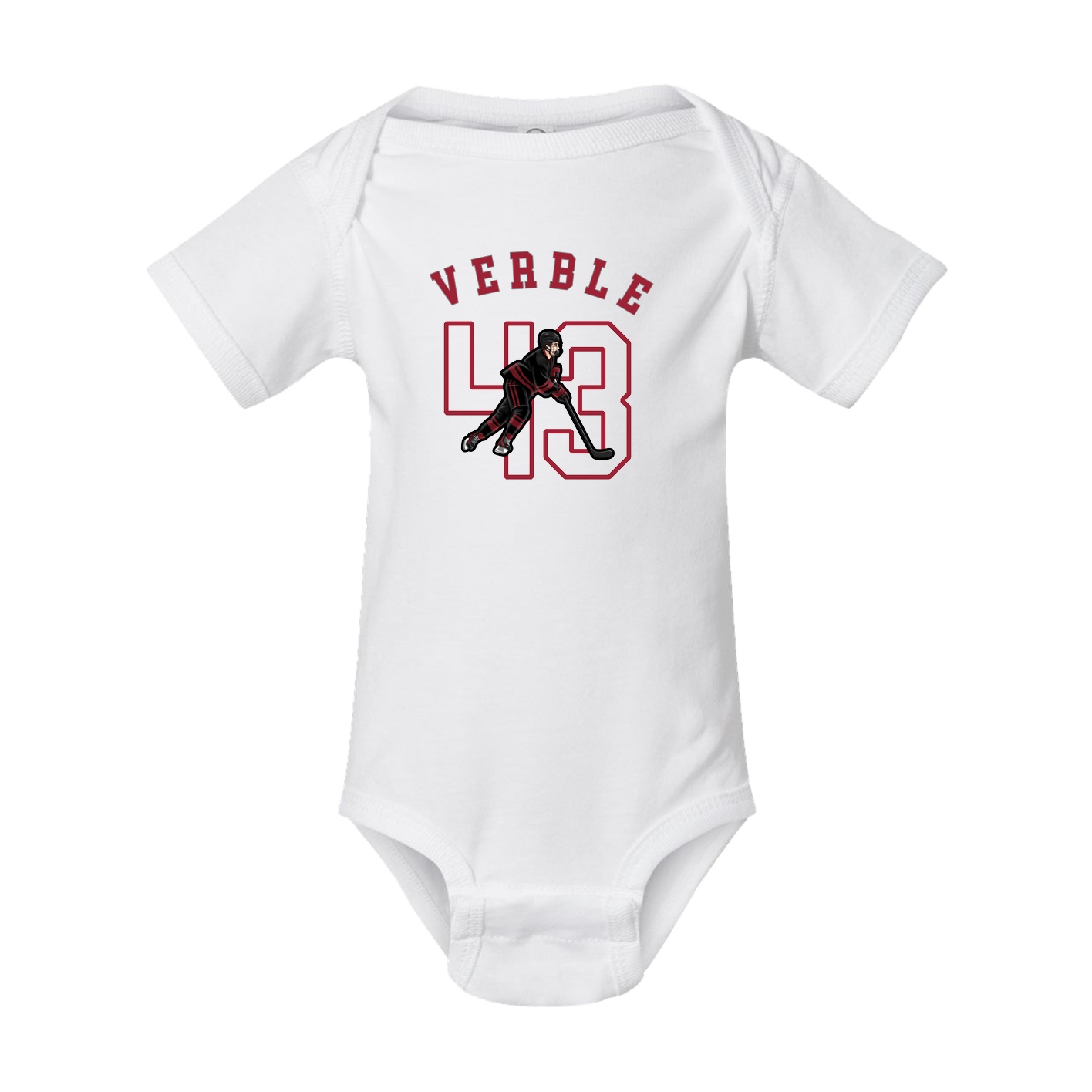 Baby Onesie — Shirsey Arch in White
