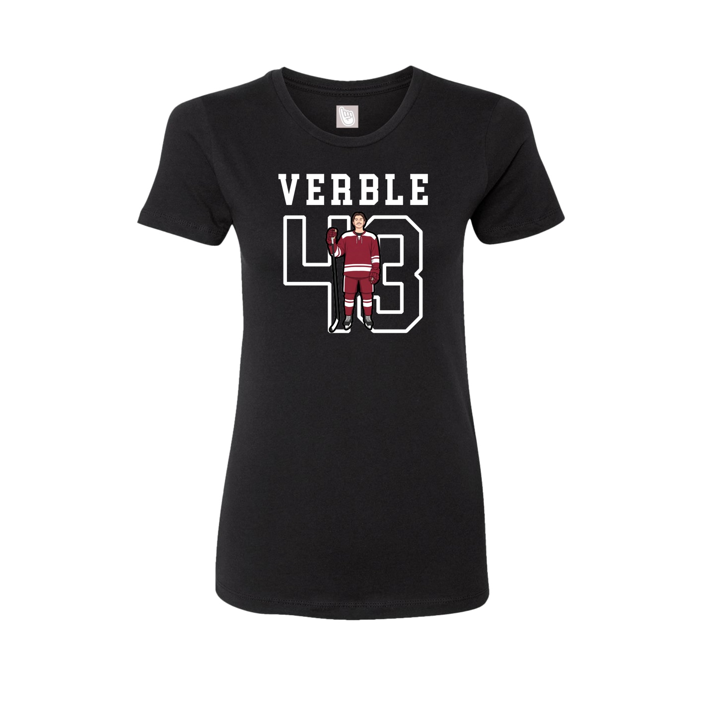 Fitted Women's Tee — Shirsey in Black