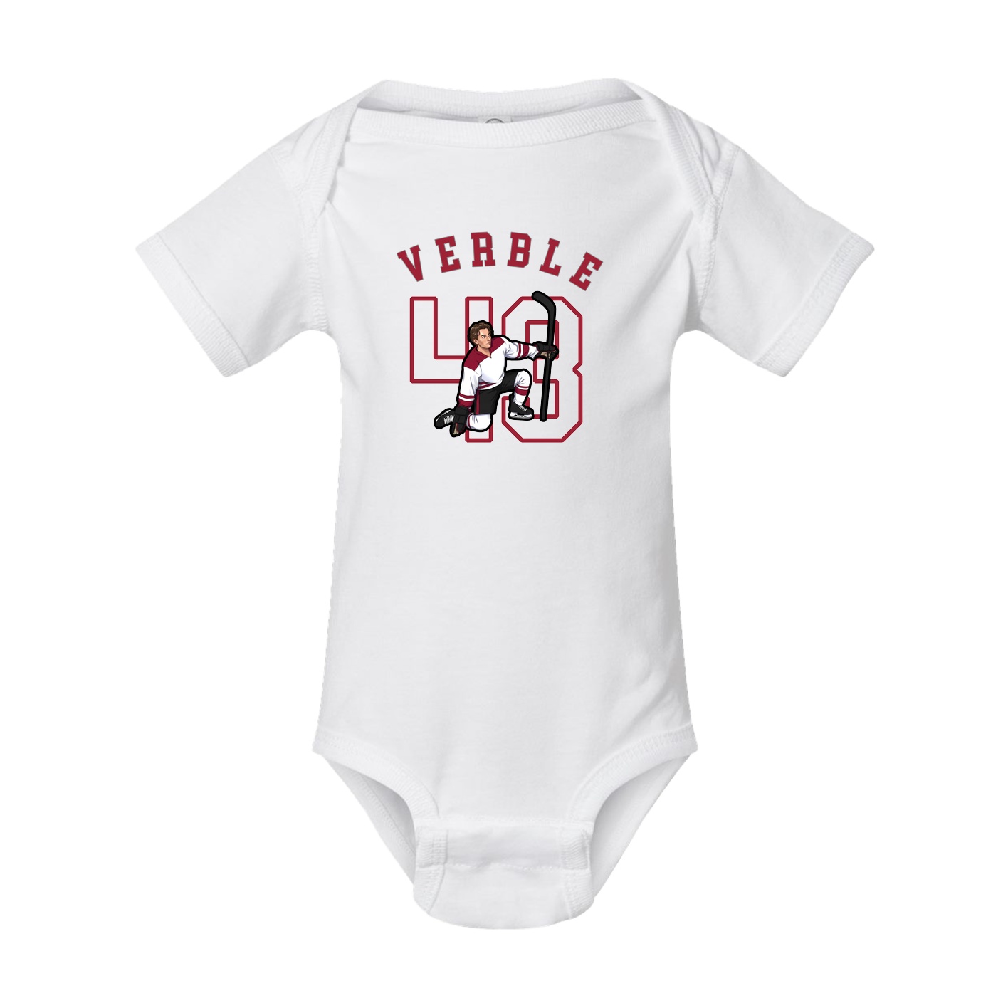 Baby Onesie — Shirsey Arch in White