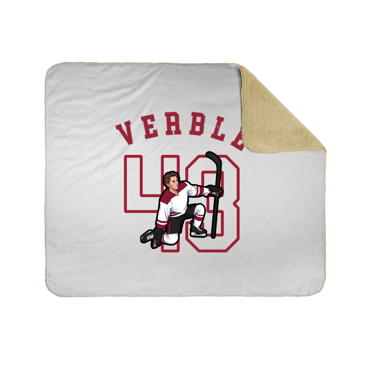 Throw Blanket — Shirsey Arch in White