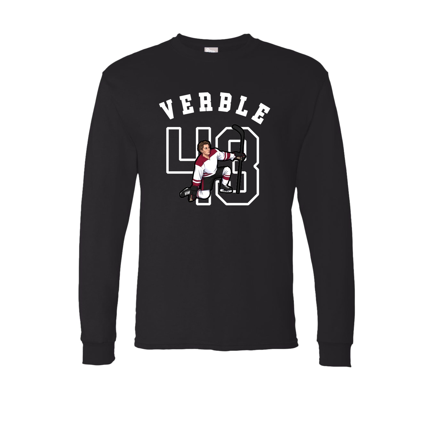 Long Sleeve Tee — Shirsey Arch in Black
