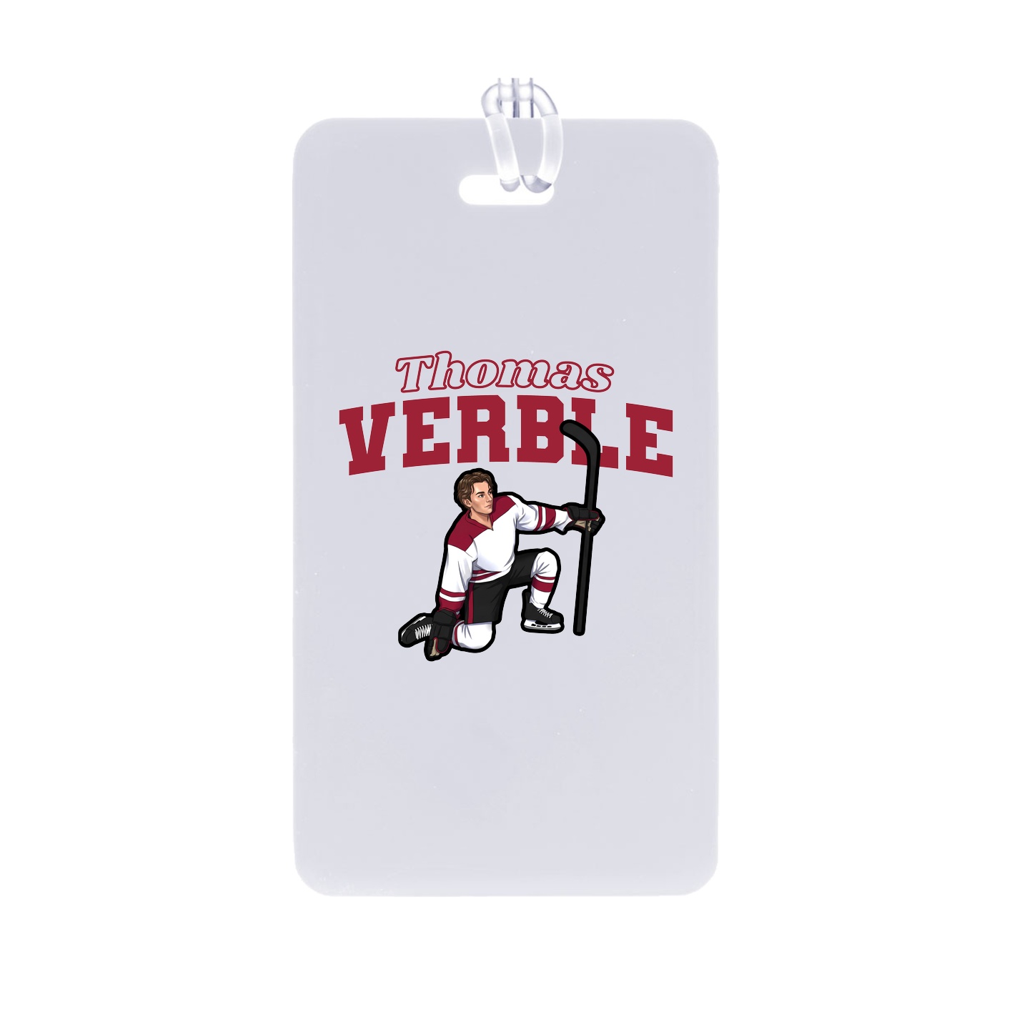 Bag Tag — Name Arch in Classic