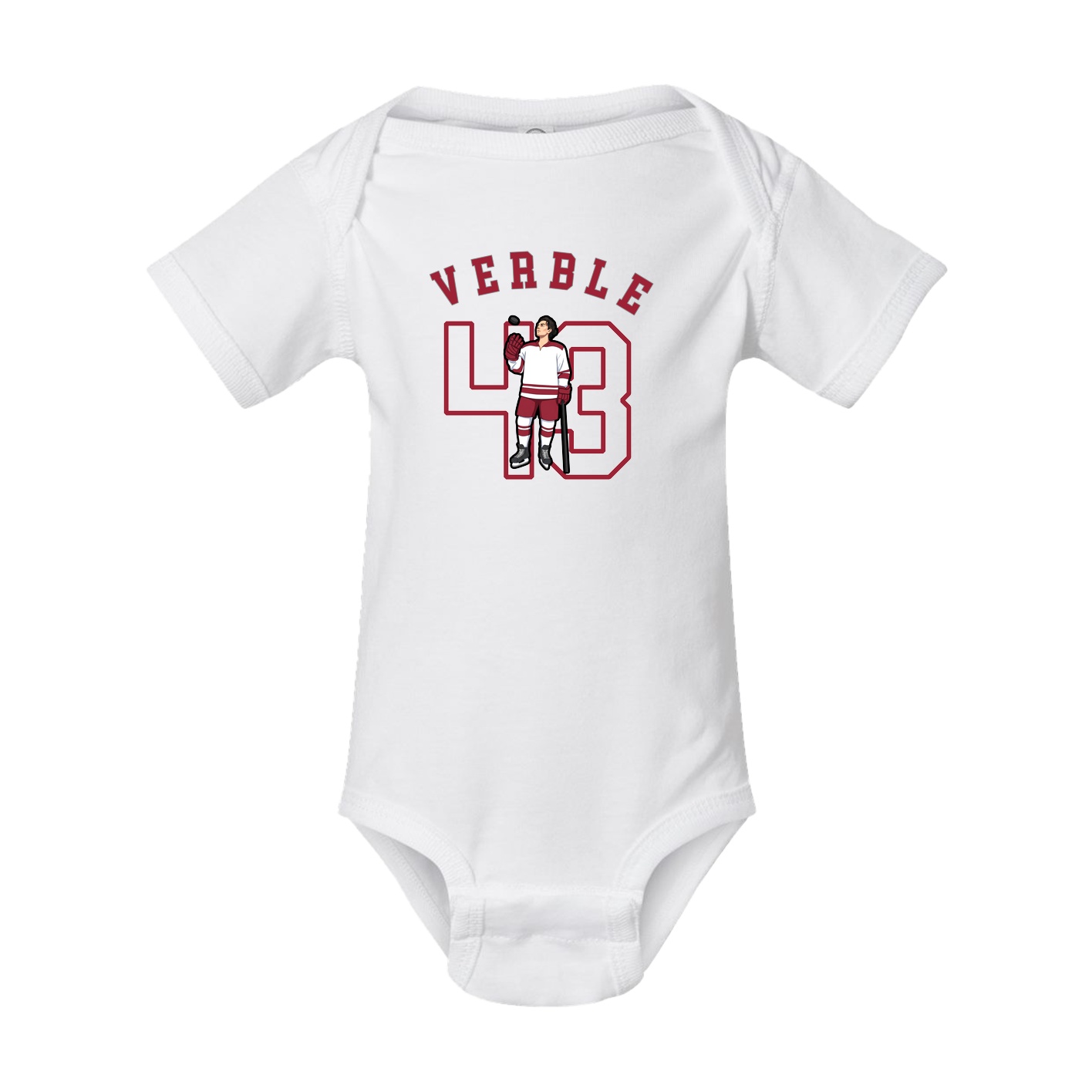 Baby Onesie — Shirsey Arch in White