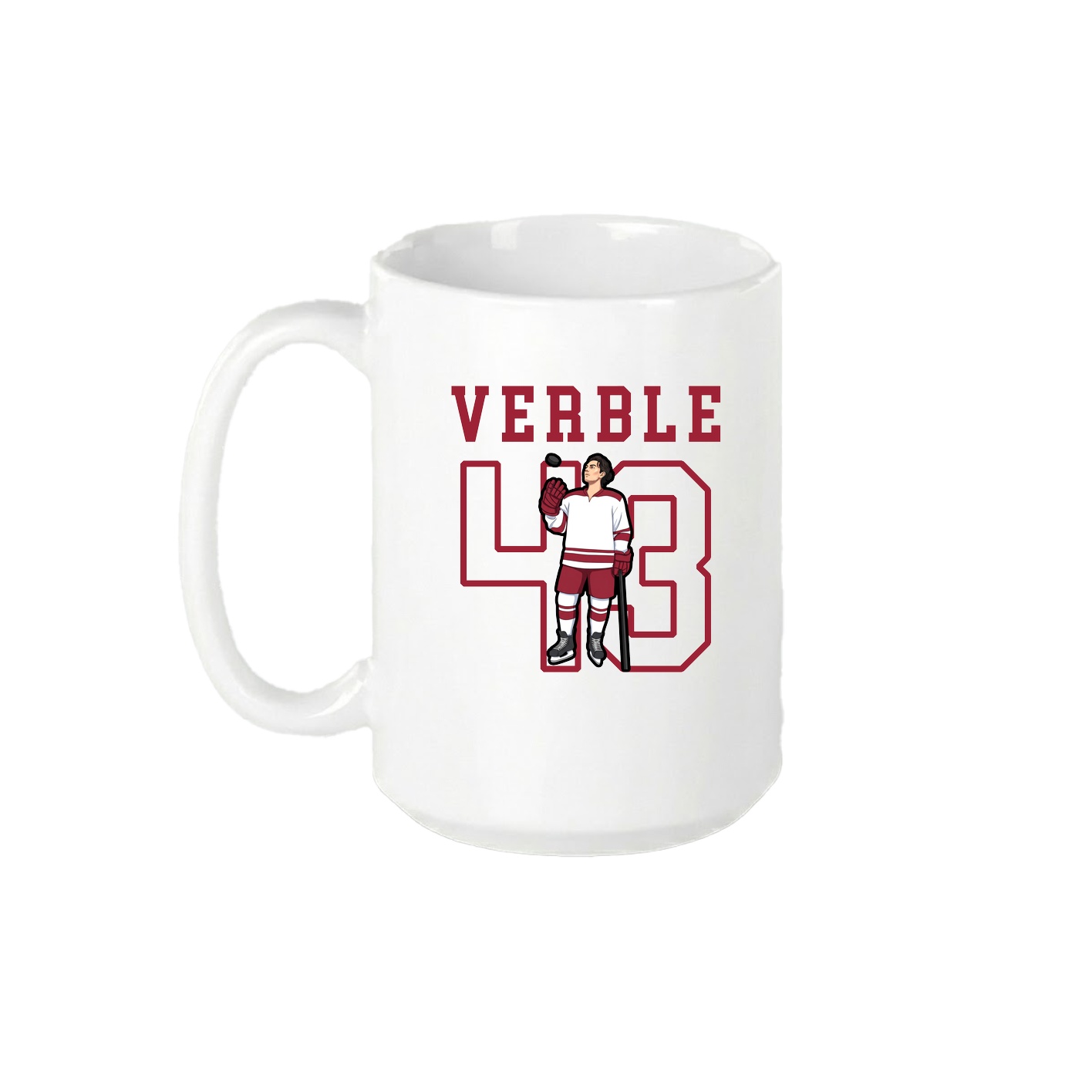15oz Coffee Mug — Shirsey in White