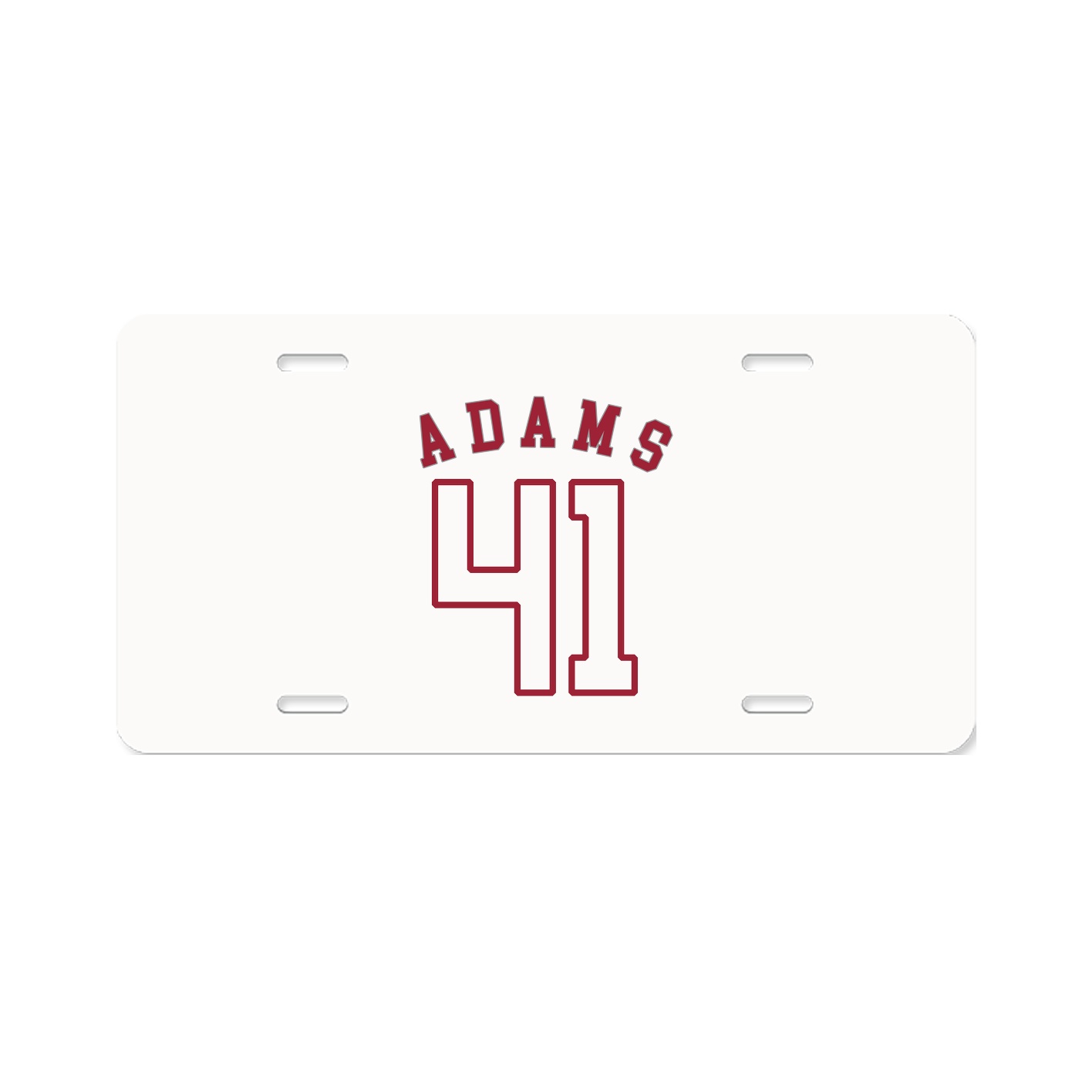 License Plate — Shirsey Arch in Classic