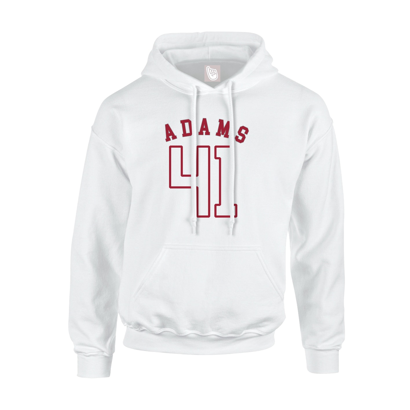 Hoodie — Shirsey Arch in White