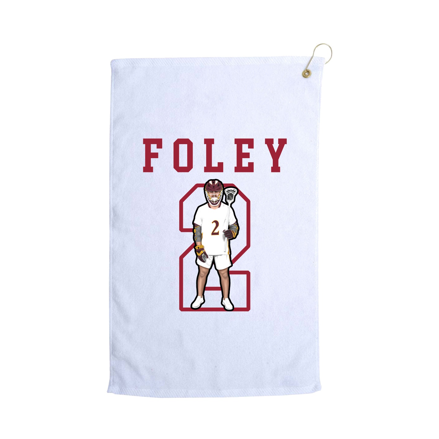 Golf Towel — Shirsey in White