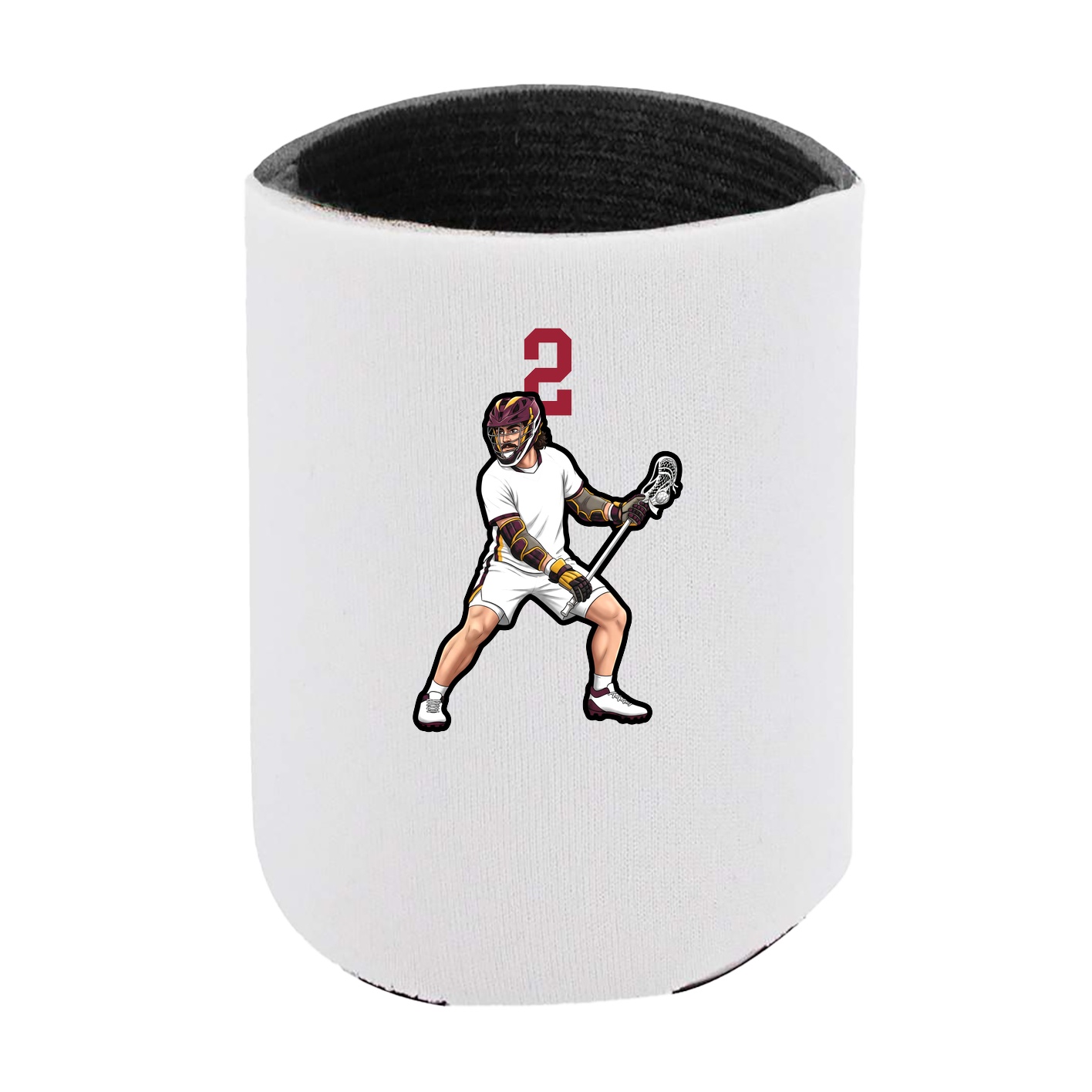 Can Holder — Number Top in White