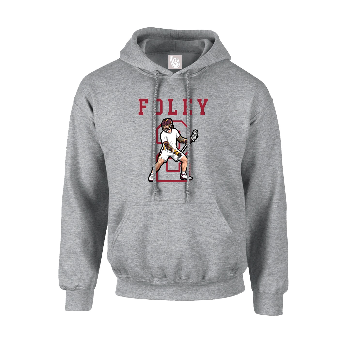 Hoodie — Shirsey in Grey