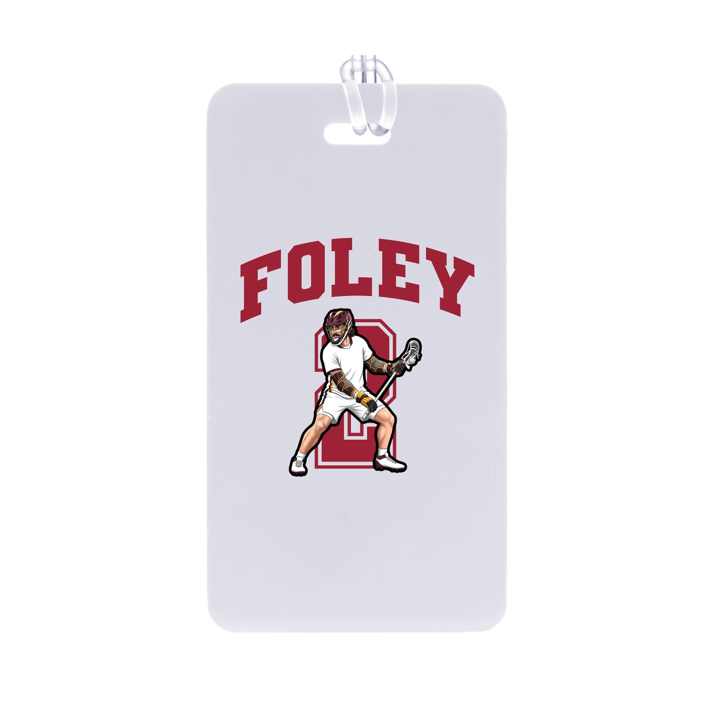 Bag Tag — Number in Classic